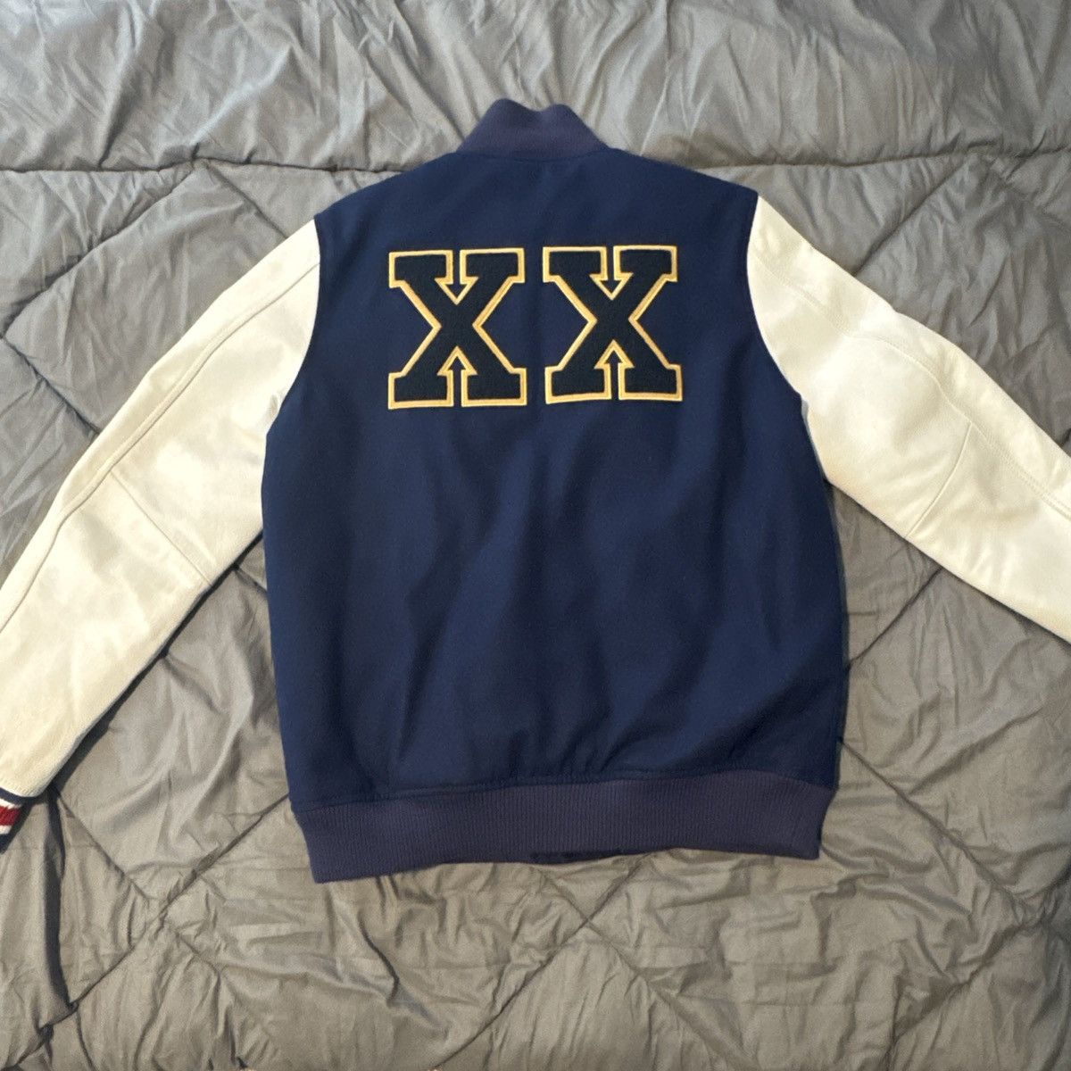 Nike Rare Nike Destroyer Varsity Jacket 1992 Dream Team Sample Size US L / EU 52-54 / 3 - 12 Thumbnail
