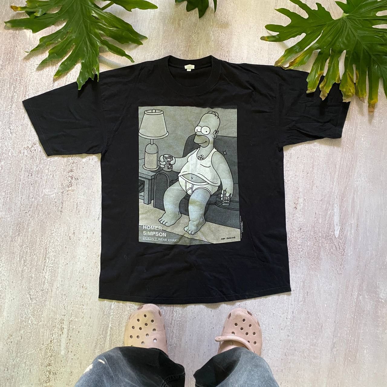 The Simpsons VINTAGE 1995 THE SIMSONS STENLEY DESANTIS BOXY TEE 243 Size US XL / EU 56 / 4 - 1 Thumbnail
