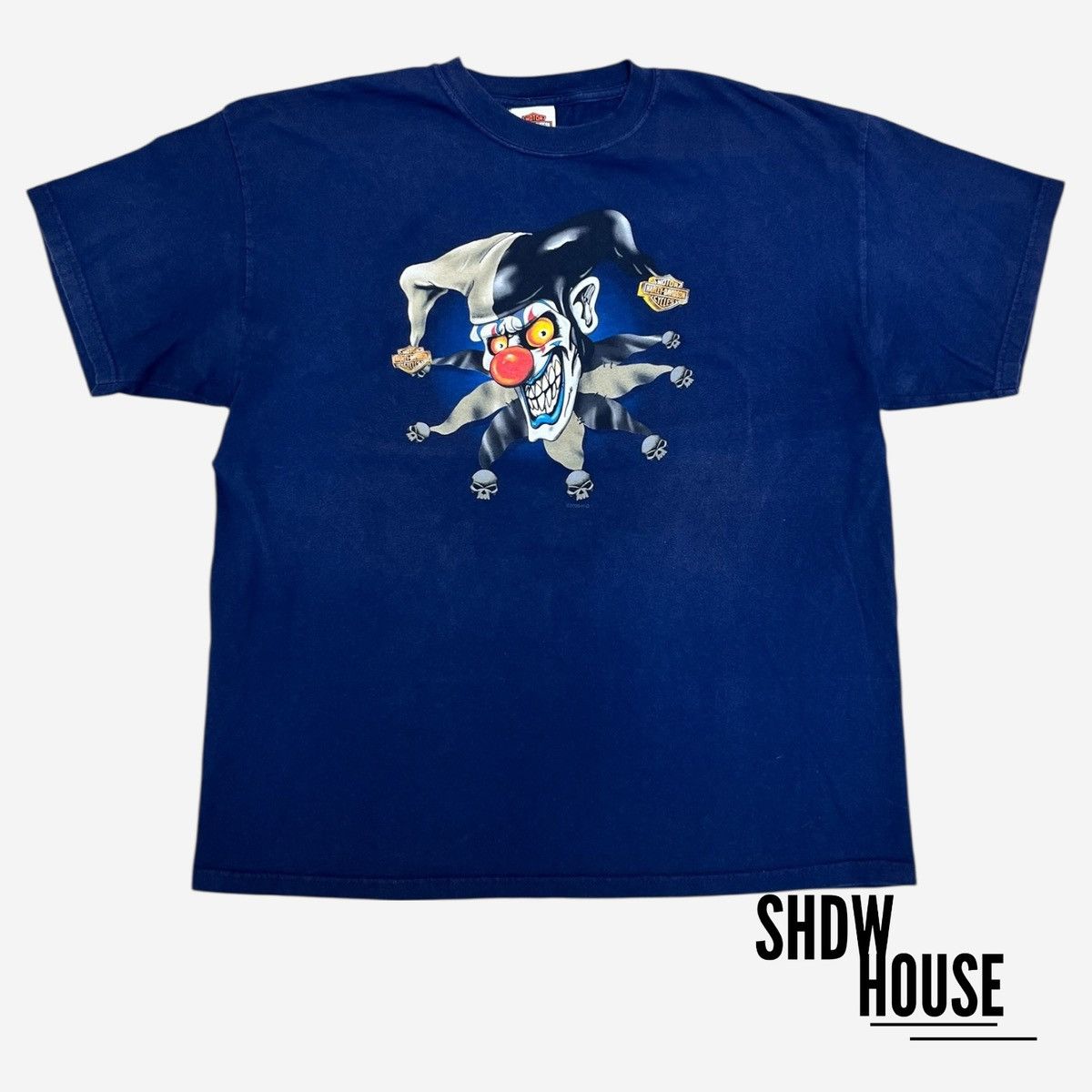 Harley Davidson Harley Davidson ATL Exclusive Vintage Tee in Navy Blue Size US XL / EU 56 / 4 - 1 Thumbnail