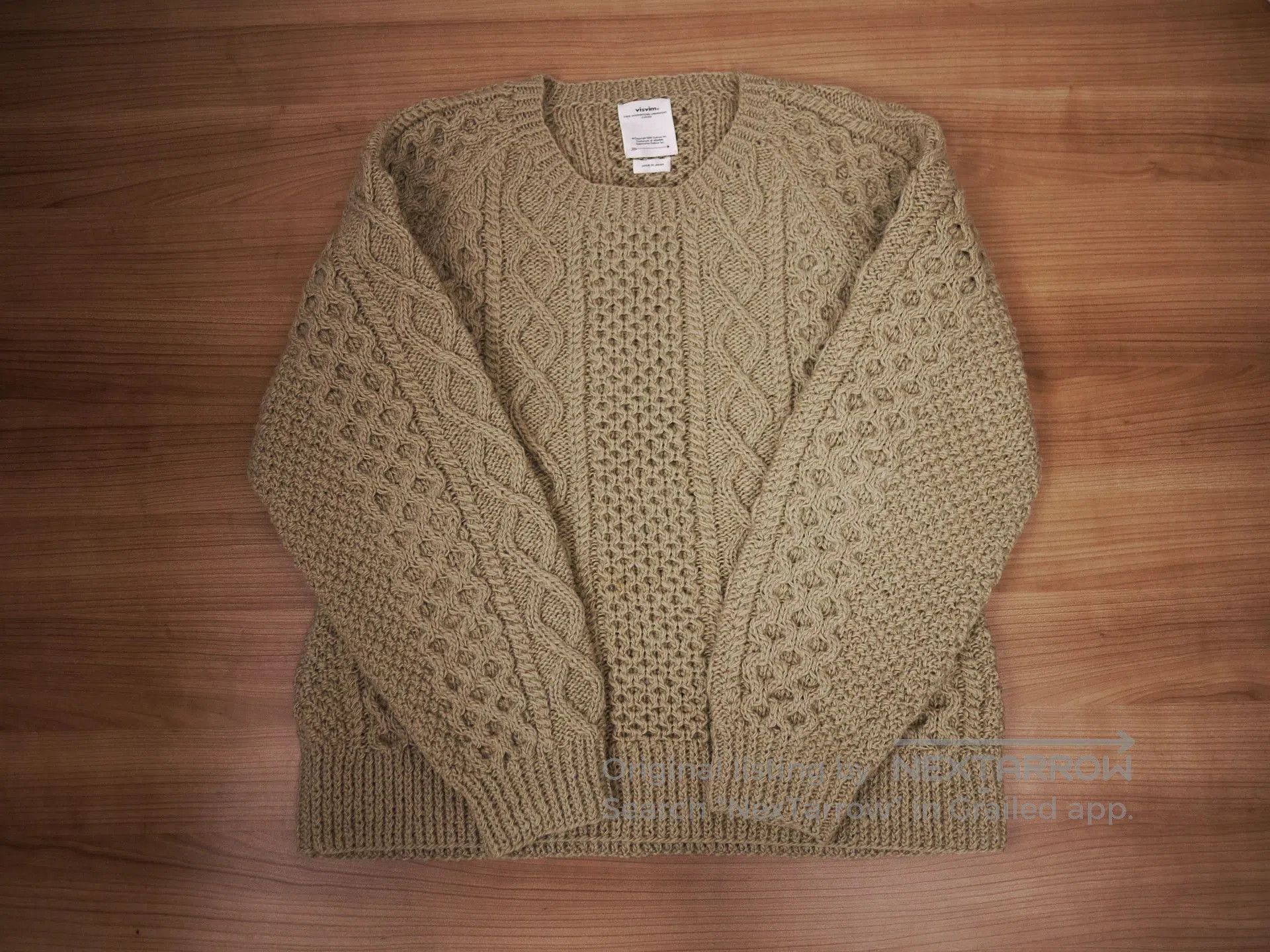Visvim visvim 19aw galway crew hand-knit sweater. Size US M / EU 48-50 / 2 - 2 Thumbnail
