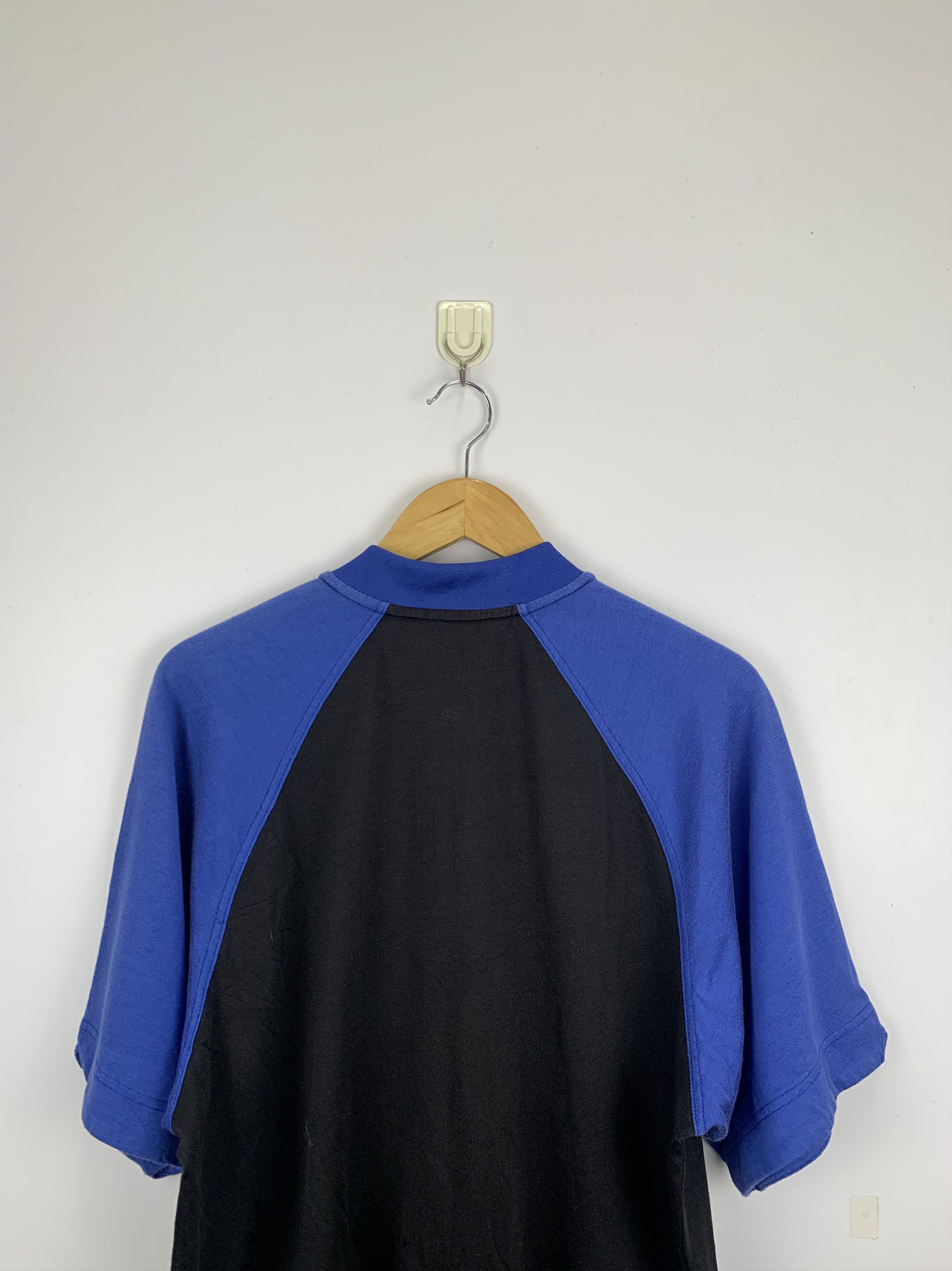 Vintage Vintage 90s Nike Swoosh Half Zipper Tee TA0106 Size US L / EU 52-54 / 3 - 4 Thumbnail