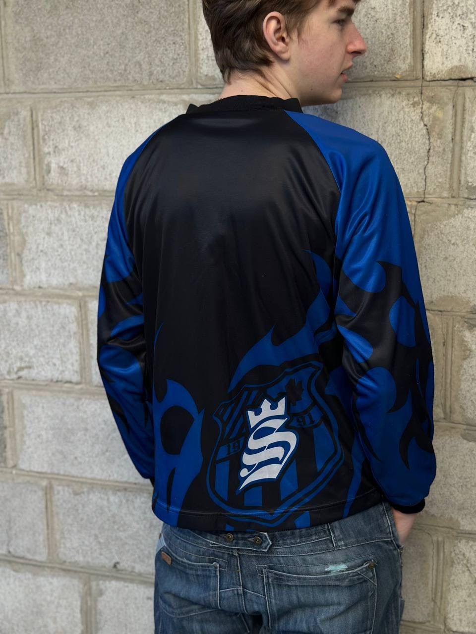 POST ARCHIVE FACTION (PAF) VTG Crazy Salming Long-sleeve T-shirts Hype Trend Size S - Size US M / EU 48-50 / 2 - 2 Thumbnail