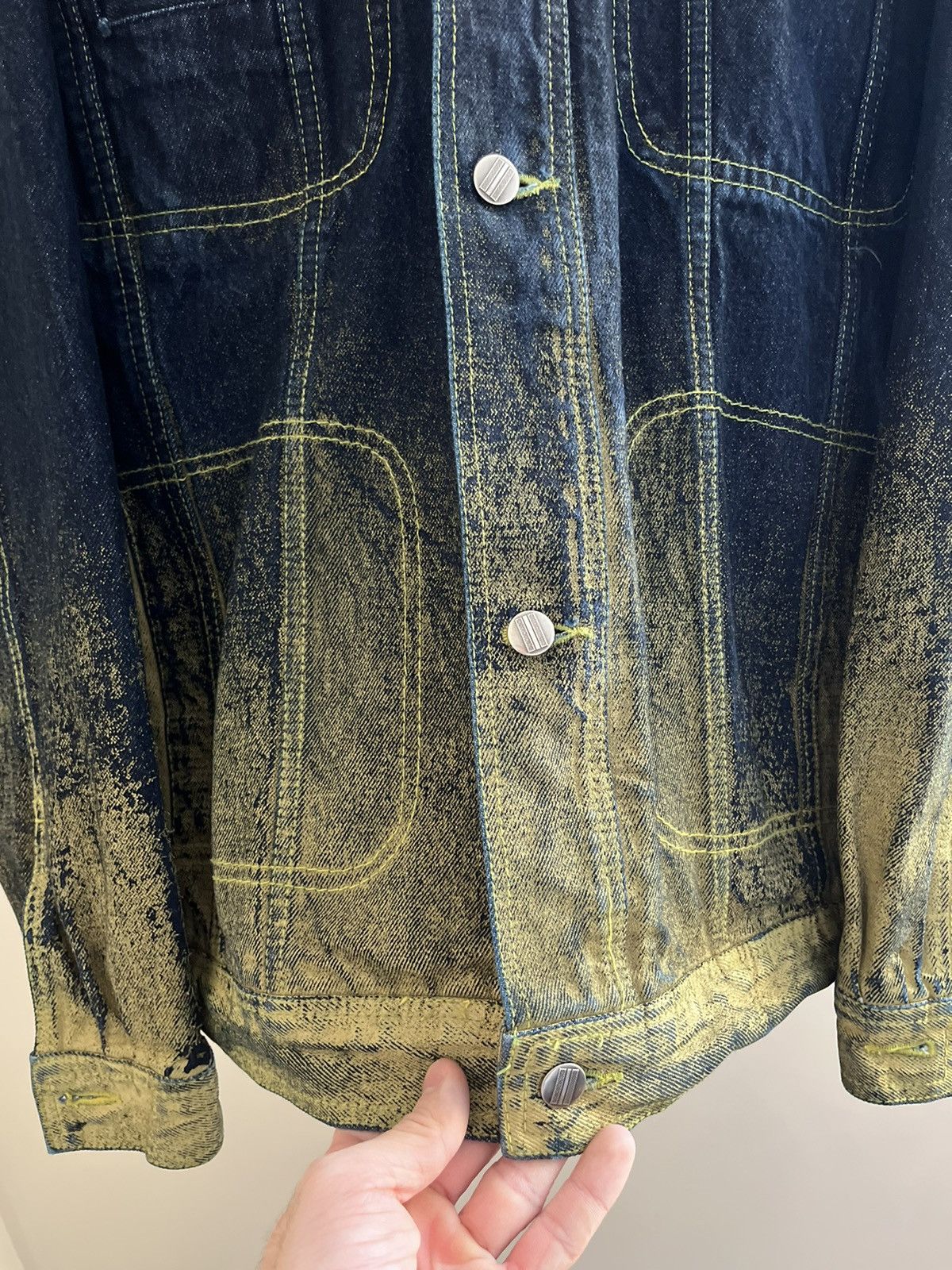 Fubu Vintage 90’s FUBU Collection Limited Edition Denim Jacket Size US XL / EU 56 / 4 - 3 Thumbnail