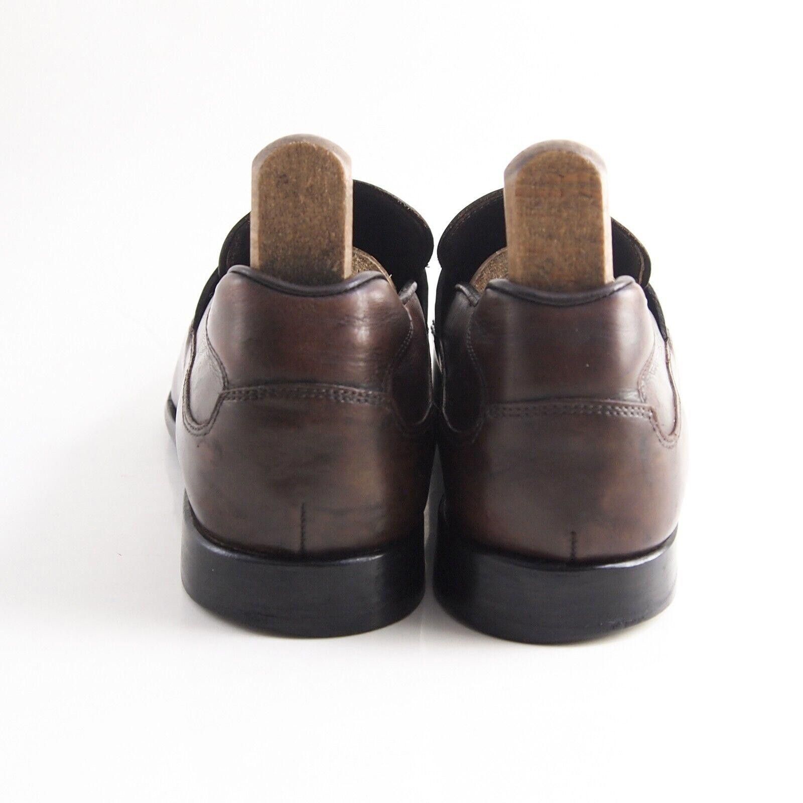 Prada Prada Penny Loafers 120697 Brown Leather EU 43 E US 10 Size US 10 / EU 43 - 5 Thumbnail