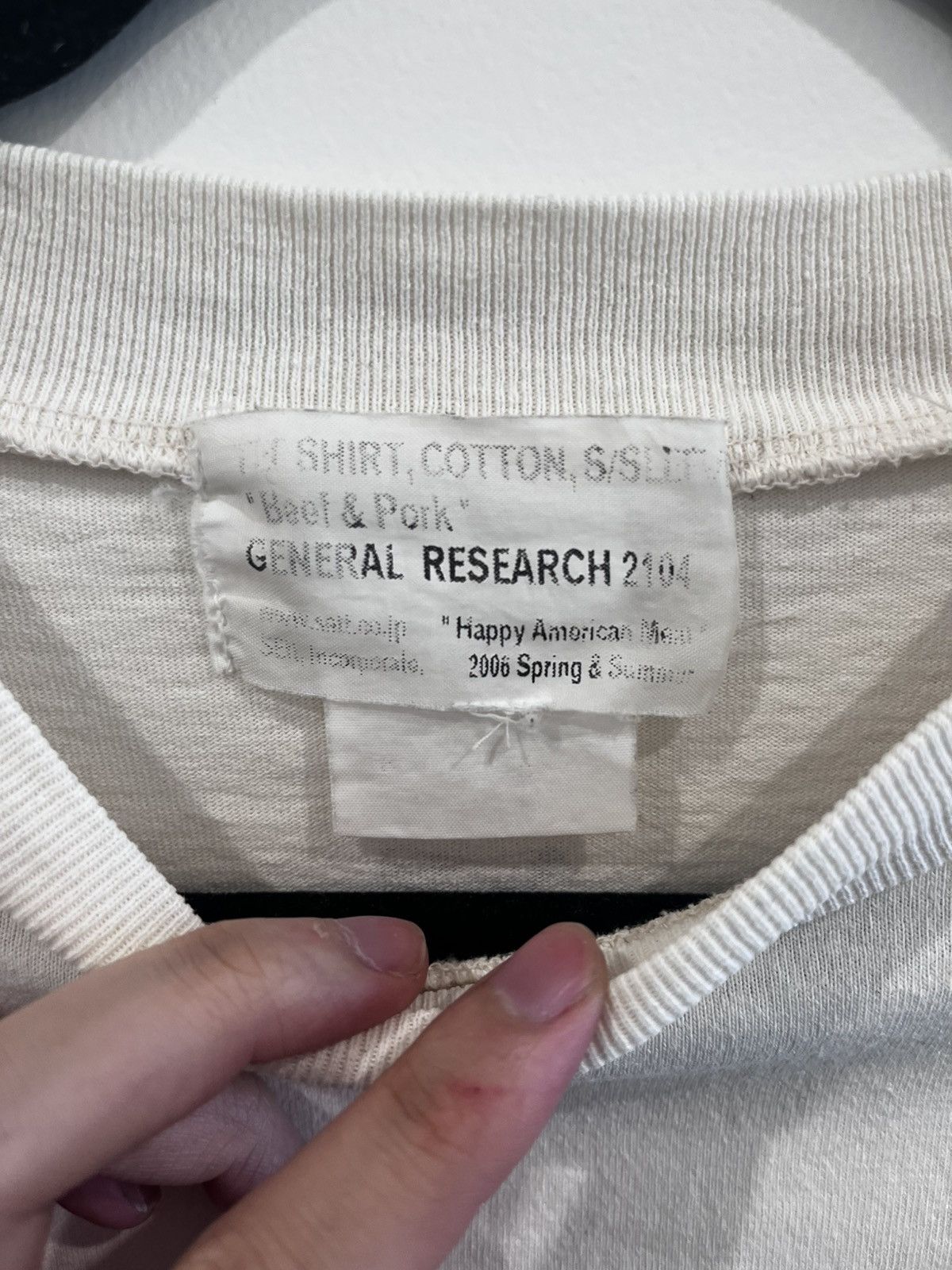 General Research General Research Happy American Meat 2006 T-Shirt Size US S / EU 44-46 / 1 - 5 Thumbnail