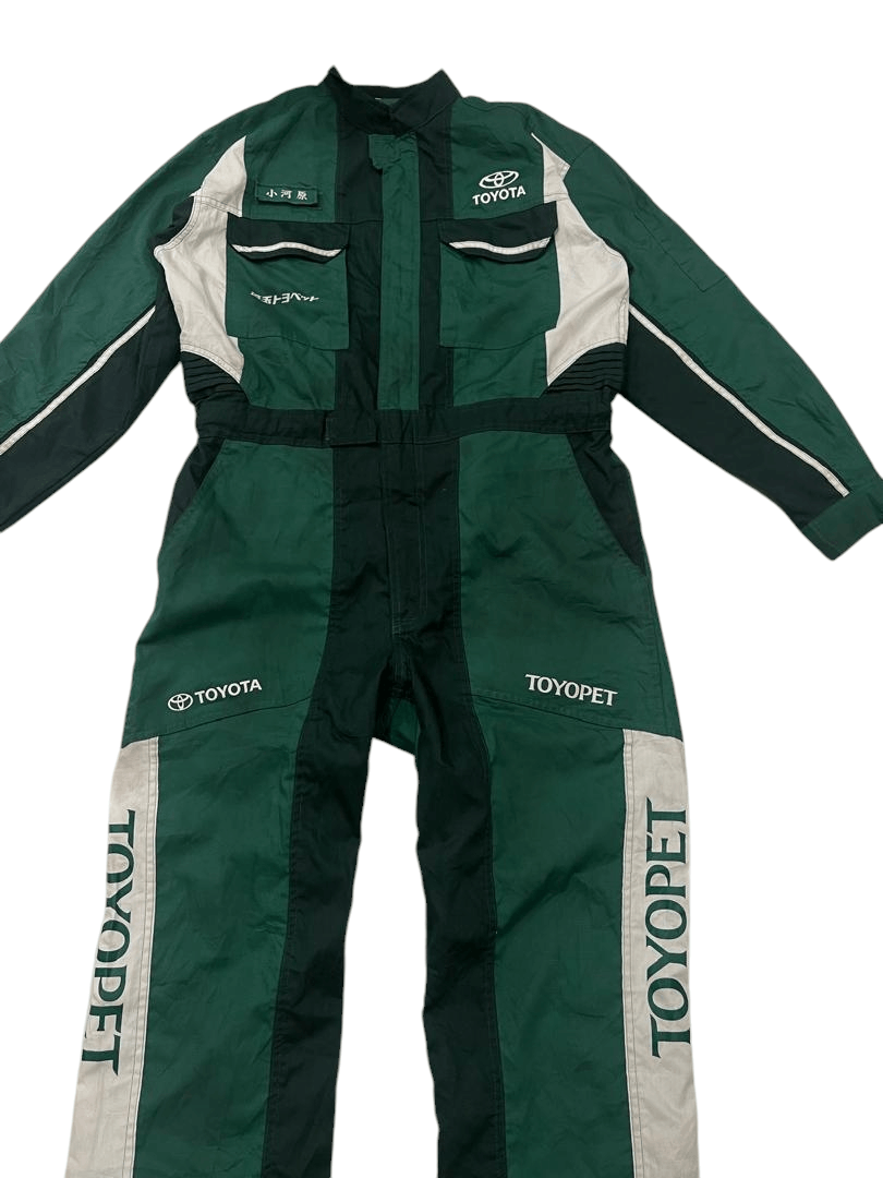 Japanese Brand × Toyo Enterprises 🔥SUPERB ! VINTAGE TOYOTA TOYOPET TECNO OVERALL JUMPSUIT Size US 38 / EU 54 - 2 Thumbnail