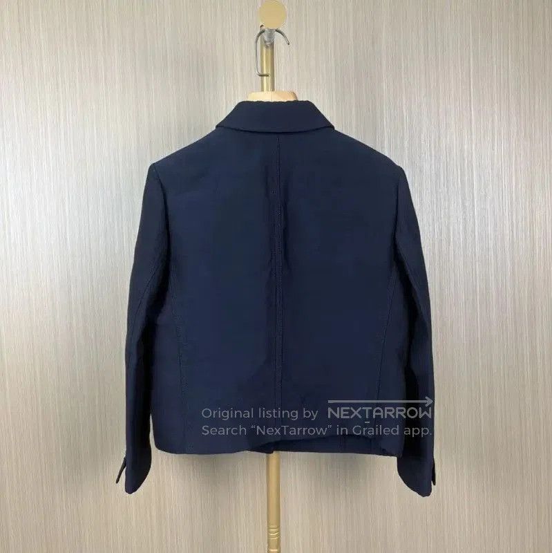 Dior Dior Women's Navy Cotton Jacket Size M . Size M / US 6-8 / IT 42-44 - 2 Thumbnail