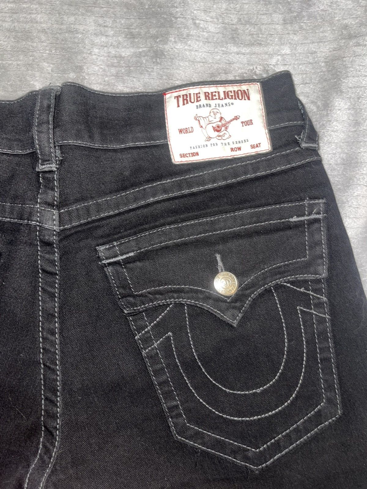 True Religion True Religion Jeans Black/Grey Size US 32 / EU 48 - 2 Thumbnail