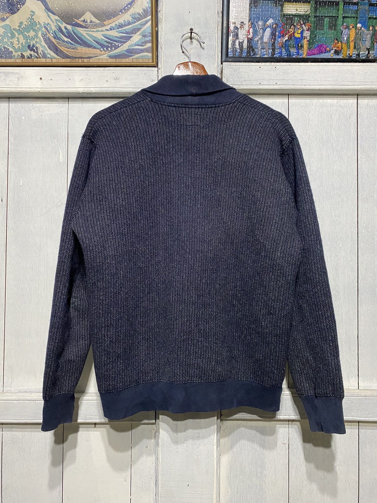 EIGHT-G × Japanese Brand × Vintage Eight G Knit Cardigan Size US L / EU 52-54 / 3 - 2 Thumbnail