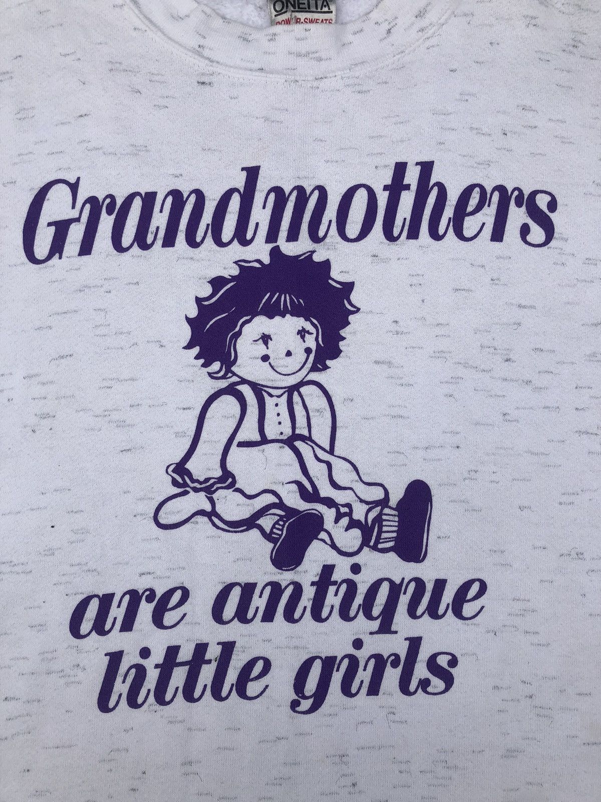 Vintage Vintage 90s Grandmother Crewneck Humor Sweatshirt Size US L / EU 52-54 / 3 - 4 Thumbnail