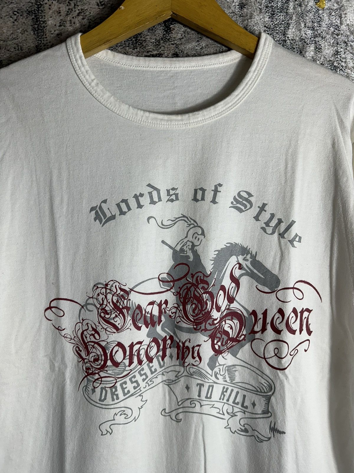 Japanese Brand IF SIX WAS NINE LGB LORDS OF STYLE LONG SLEEVE TEE Size US M / EU 48-50 / 2 - 4 Thumbnail