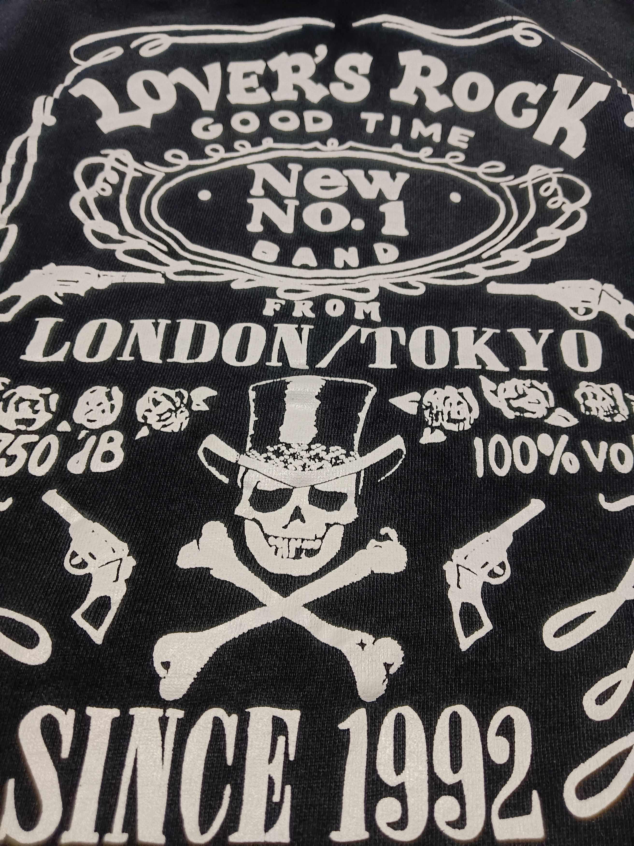 Japanese Brand Sunfaded Lovers Rock By Superlovers X Guns And Roses Hoodie Size US M / EU 48-50 / 2 - 8 Thumbnail