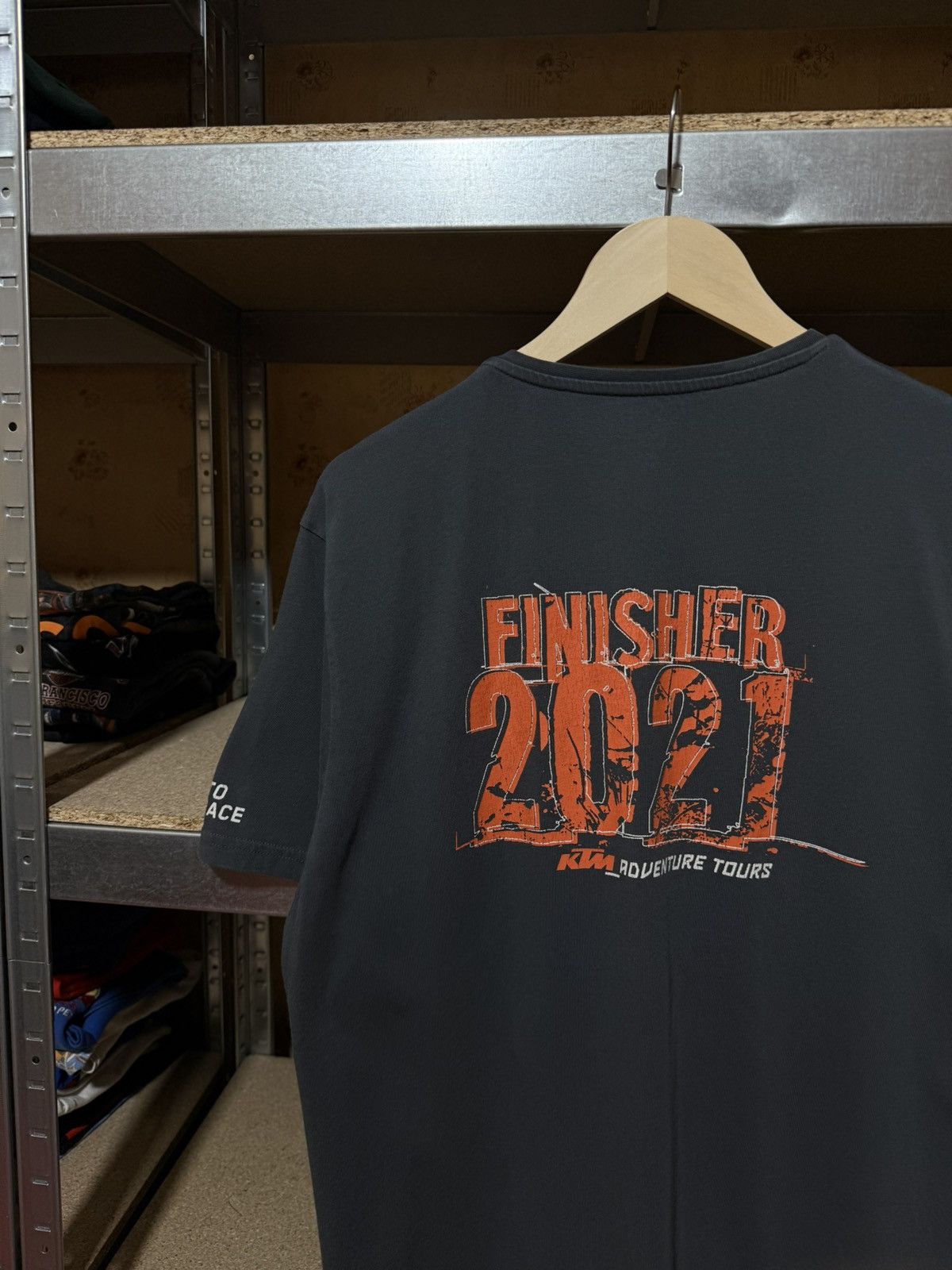 Vintage Vintage Ride KTM Adventure Tours 2021 Moro Racing T-Shirt Size US XL / EU 56 / 4 - 4 Thumbnail