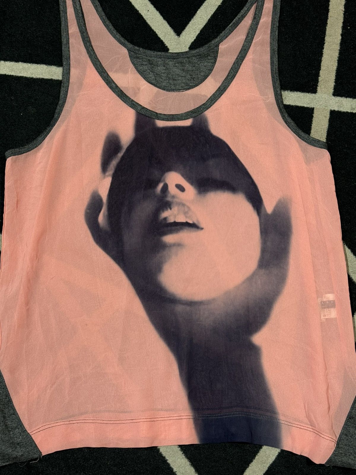 Le Grande Bleu (L.G.B.) Mesh Tanktop Sisley Facehand Size US M / EU 48-50 / 2 - 2 Thumbnail