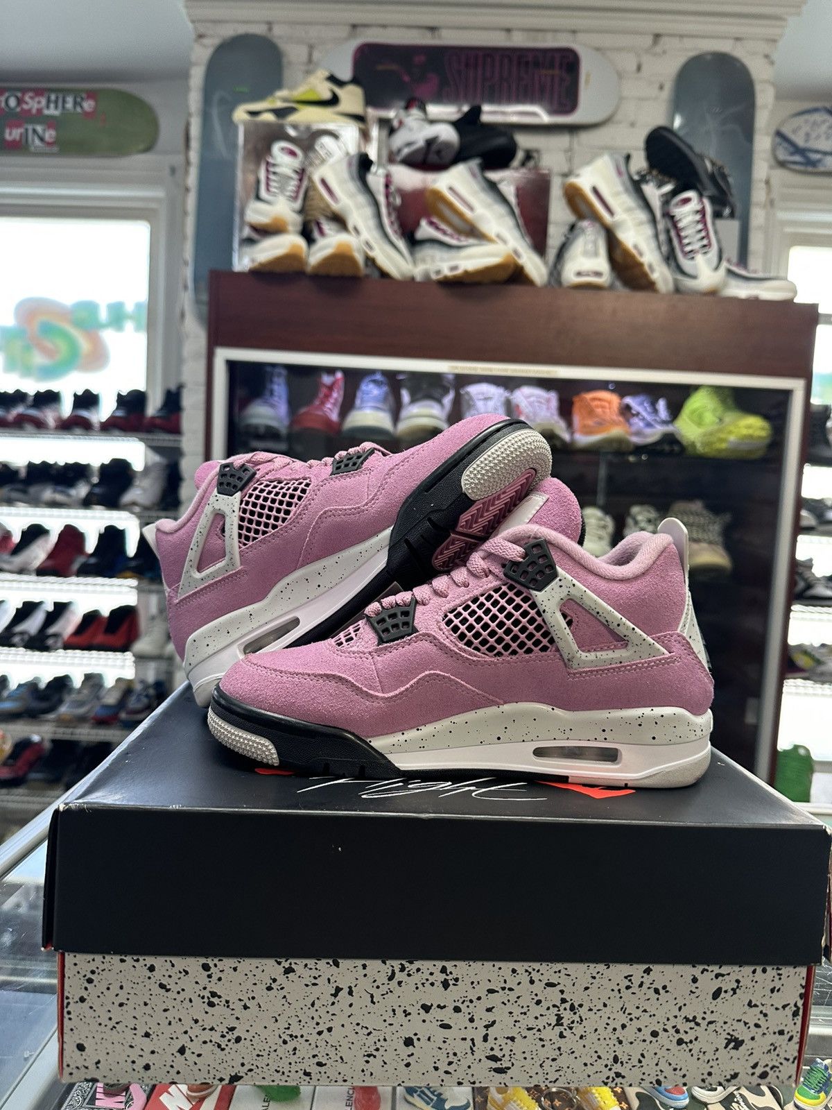Jordan Brand Jordan 4 Retro ‘Orchid’ Size US 6 / IT 36 - 1 Thumbnail