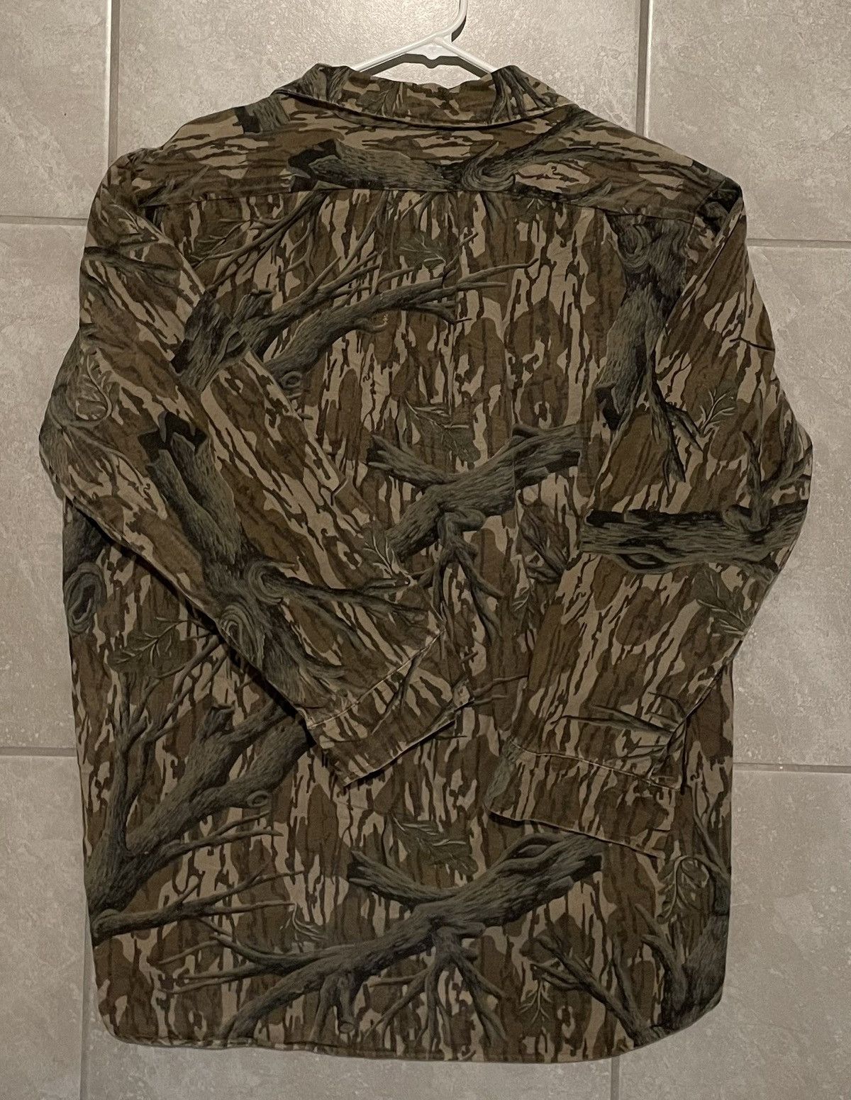 Mossy Oaks VINTAGE MOSSY OAK TREESTAND CAMO BUTTON UP SHIRT Size US L / EU 52-54 / 3 - 6 Thumbnail