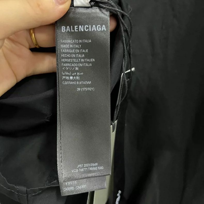 Balenciaga Balenciaga size 39 Black Embroidered Logo Fake Two-Piece H Size US XS / EU 42 / 0 - 4 Thumbnail