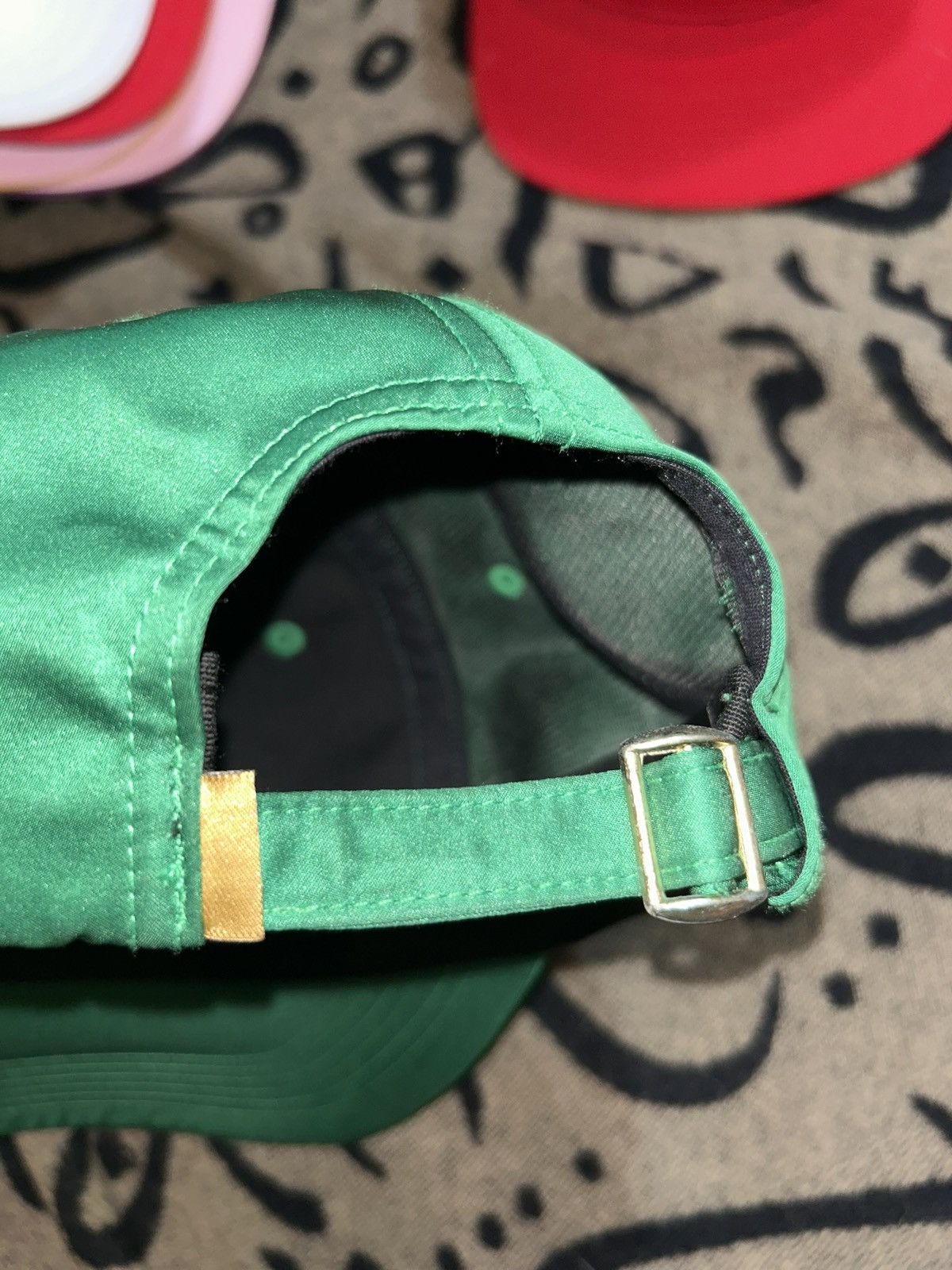 October's Very Own 2017 Owl Patch Satin Hat Size ONE SIZE - 4 Thumbnail
