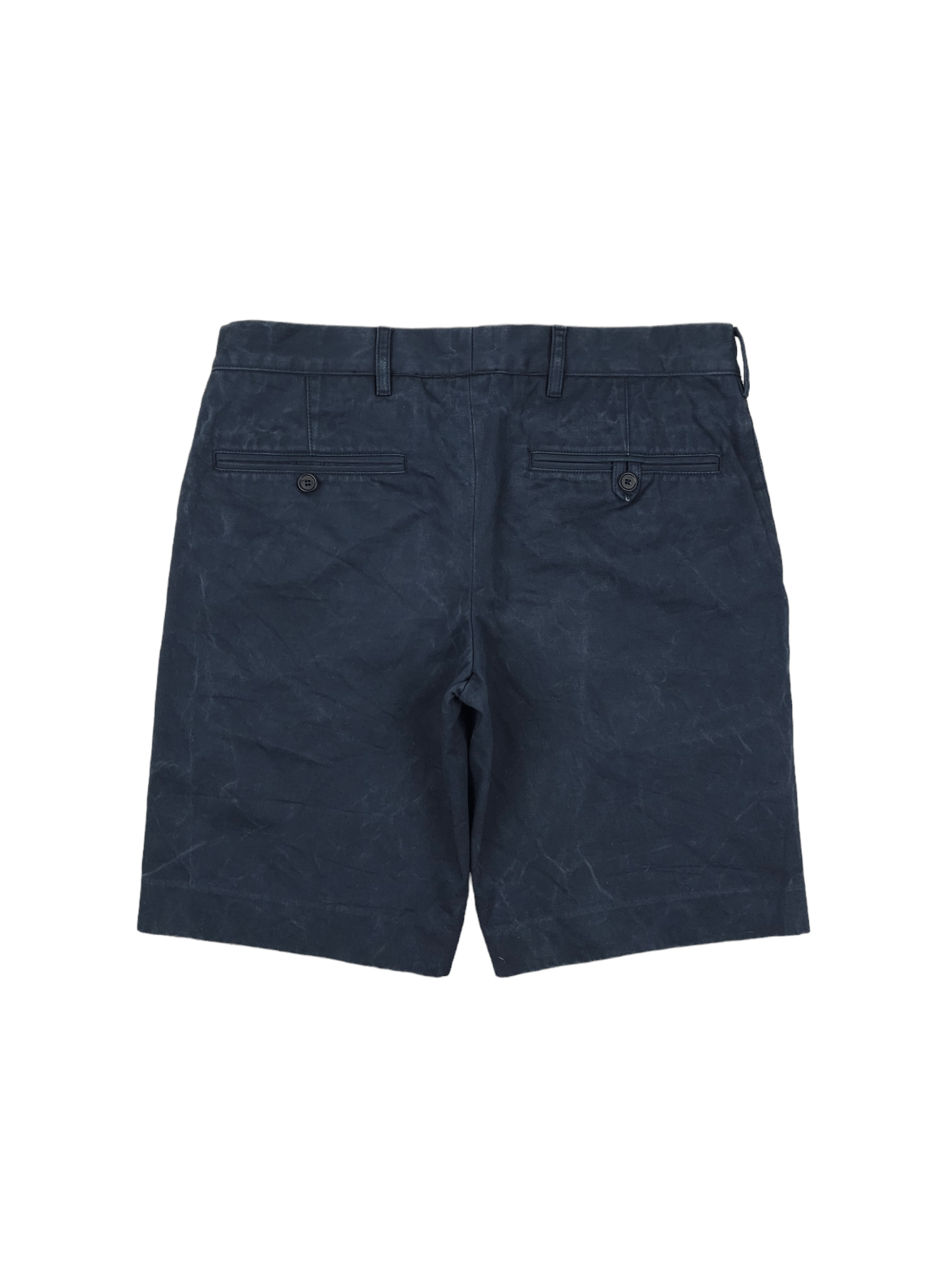 Prada × Vintage 💎90's Vintage Prada Navy Blue Shorts Chino Japanese Size 44 Size US 30 / EU 46 - 2 Thumbnail