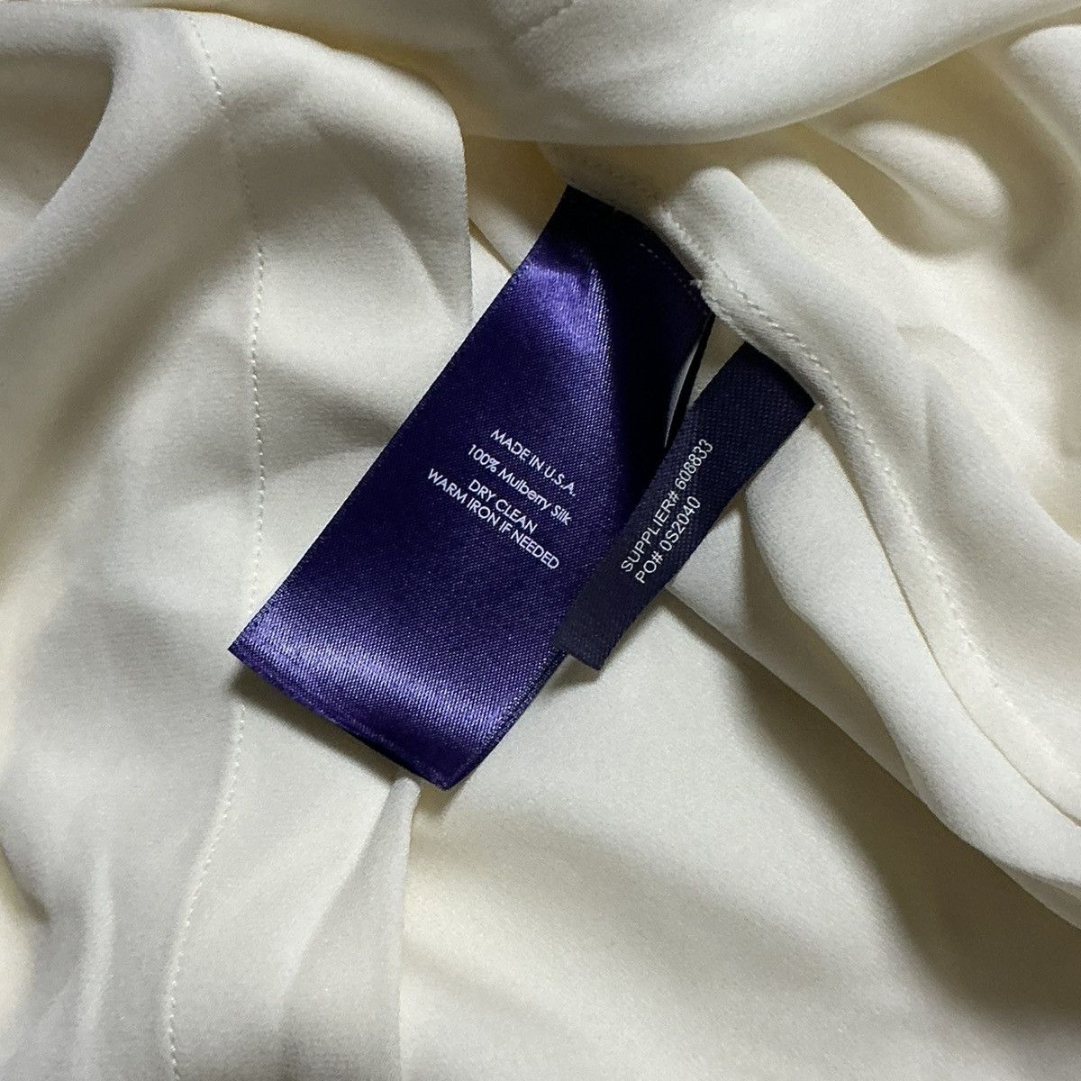 Ralph Lauren Purple Label Ralph Lauren Purple Label Mulberry Silk Dress Size S / US 4 / IT 40 - 5 Thumbnail