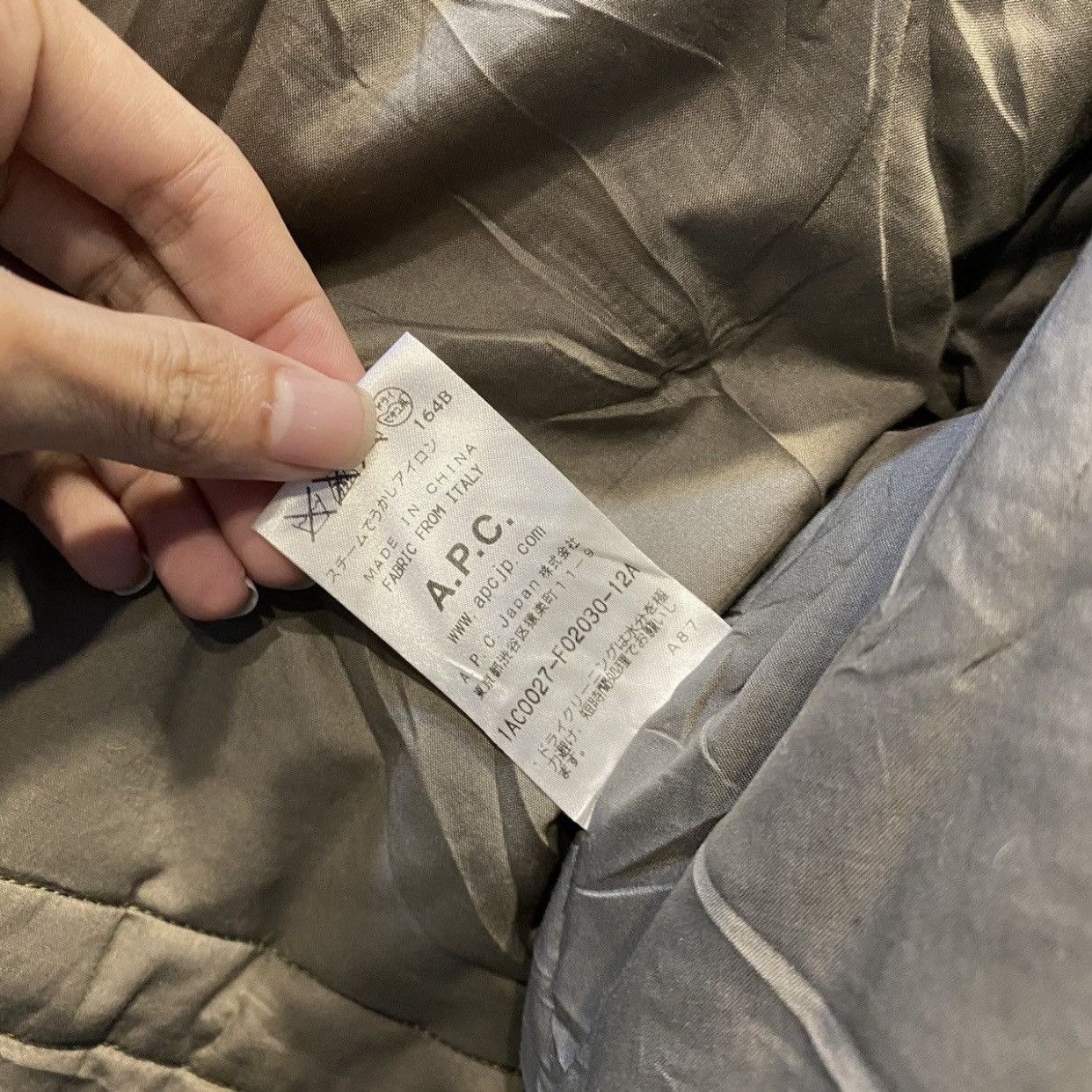 A.P.C. A.P.C. Military Hooded Jacket - Khaki Green - Size XS Size US XS / EU 42 / 0 - 12 Thumbnail