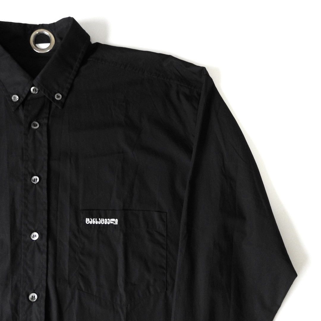 Vetements Vetements SS19 "GOD FORGIVE US" Ring Collar Shirt Size US S / EU 44-46 / 1 - 3 Thumbnail