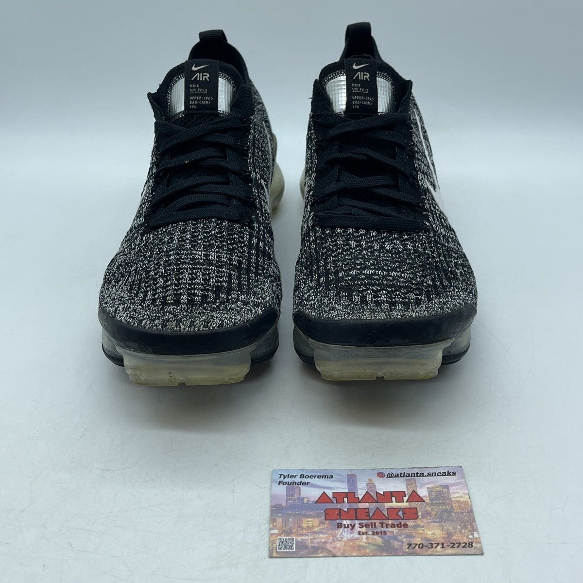 Nike Air vapormax 3 Oreo Size US 9.5 / EU 42-43 - 2 Thumbnail