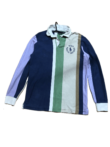 Polo Ralph Lauren Polo Ralph Lauren Classic Fit Striped Long Sleeve Size M Size US M / EU 48-50 / 2 - 1 Thumbnail