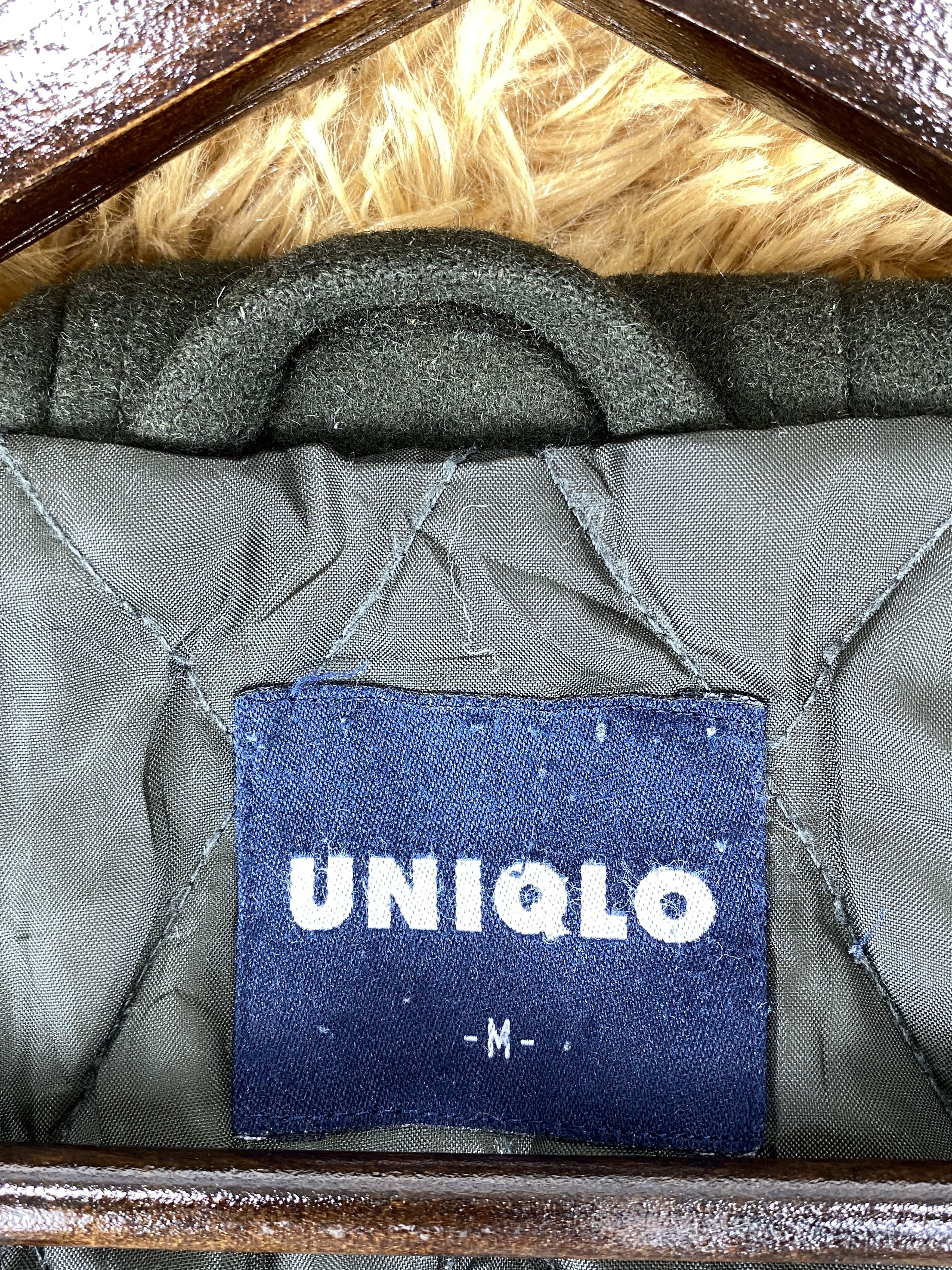 Uniqlo Vintage Uniqlo Hoodie Quilted Lining Jacket J1819 Size US S / EU 44-46 / 1 - 7 Thumbnail