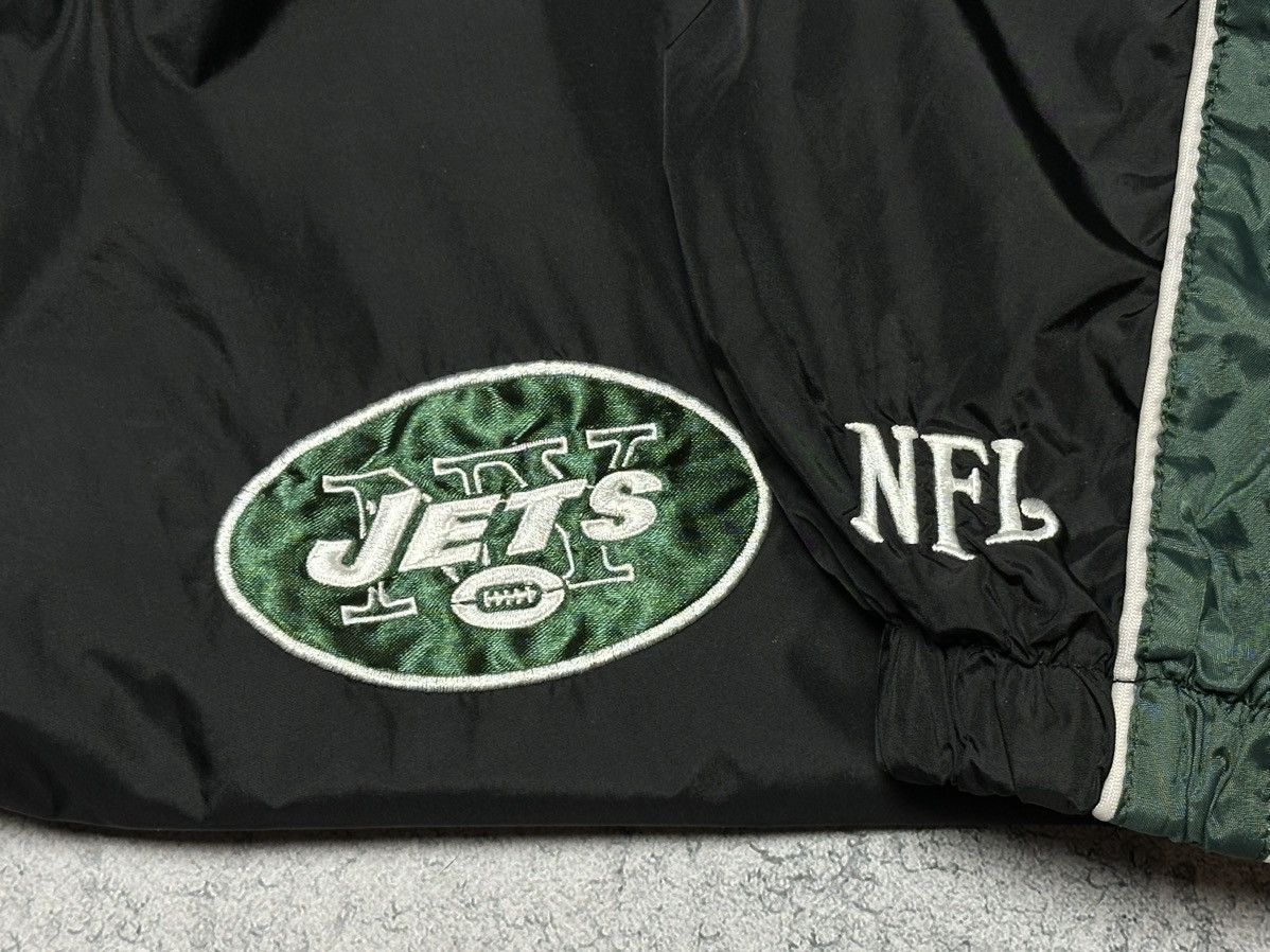 NFL Vintage New York NY Jets Nylon Jacket Size US XL / EU 56 / 4 - 5 Thumbnail