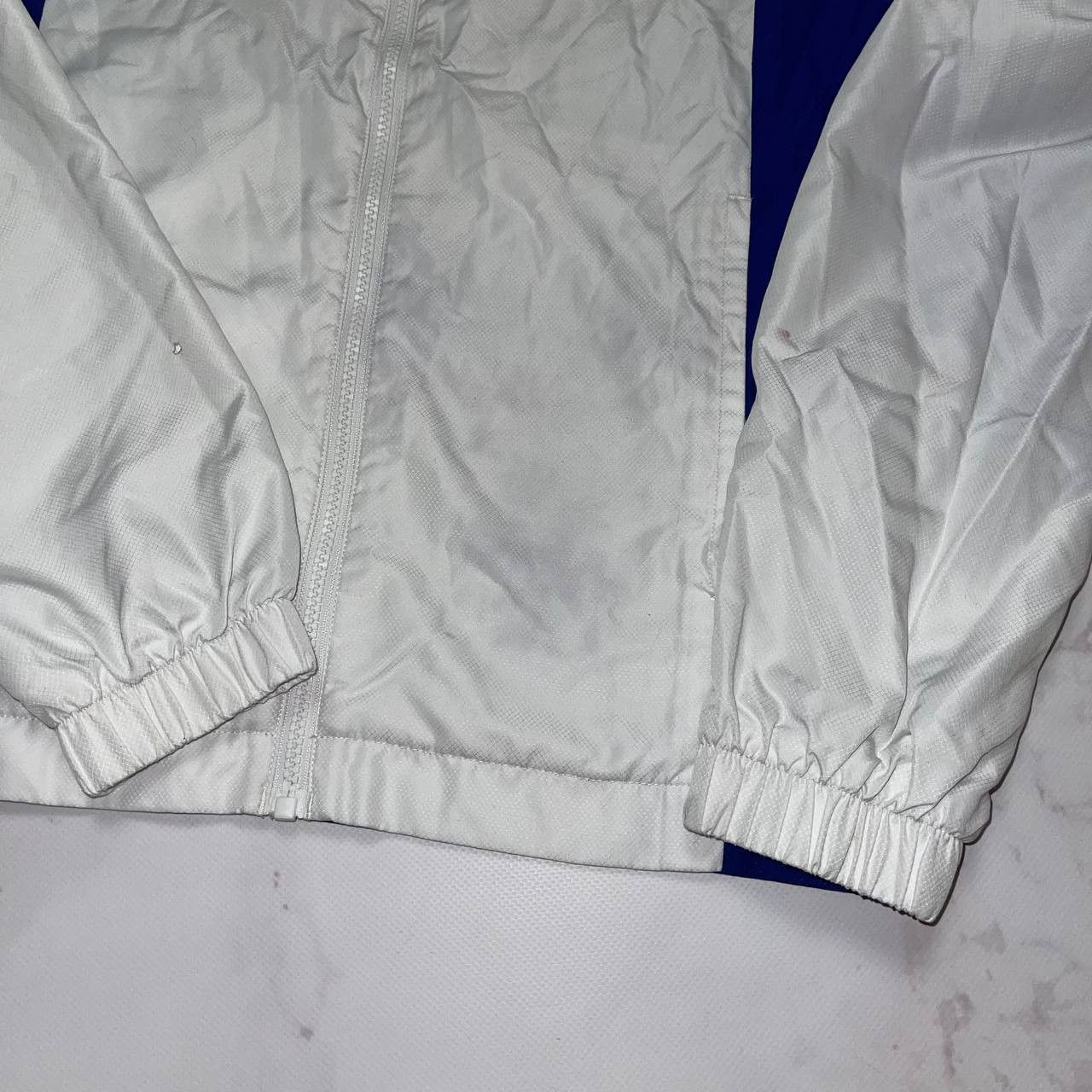 Lacoste Lacoste Sport Jacket Big Logo Geometric Blue/White Size M Size US M / EU 48-50 / 2 - 10 Thumbnail