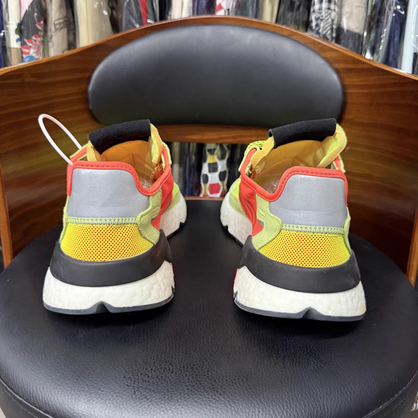 Adidas adidas Nite Jogger Road Safety Yellow Orange Sneakers Size US 11.5 / EU 44-45 - 3 Thumbnail
