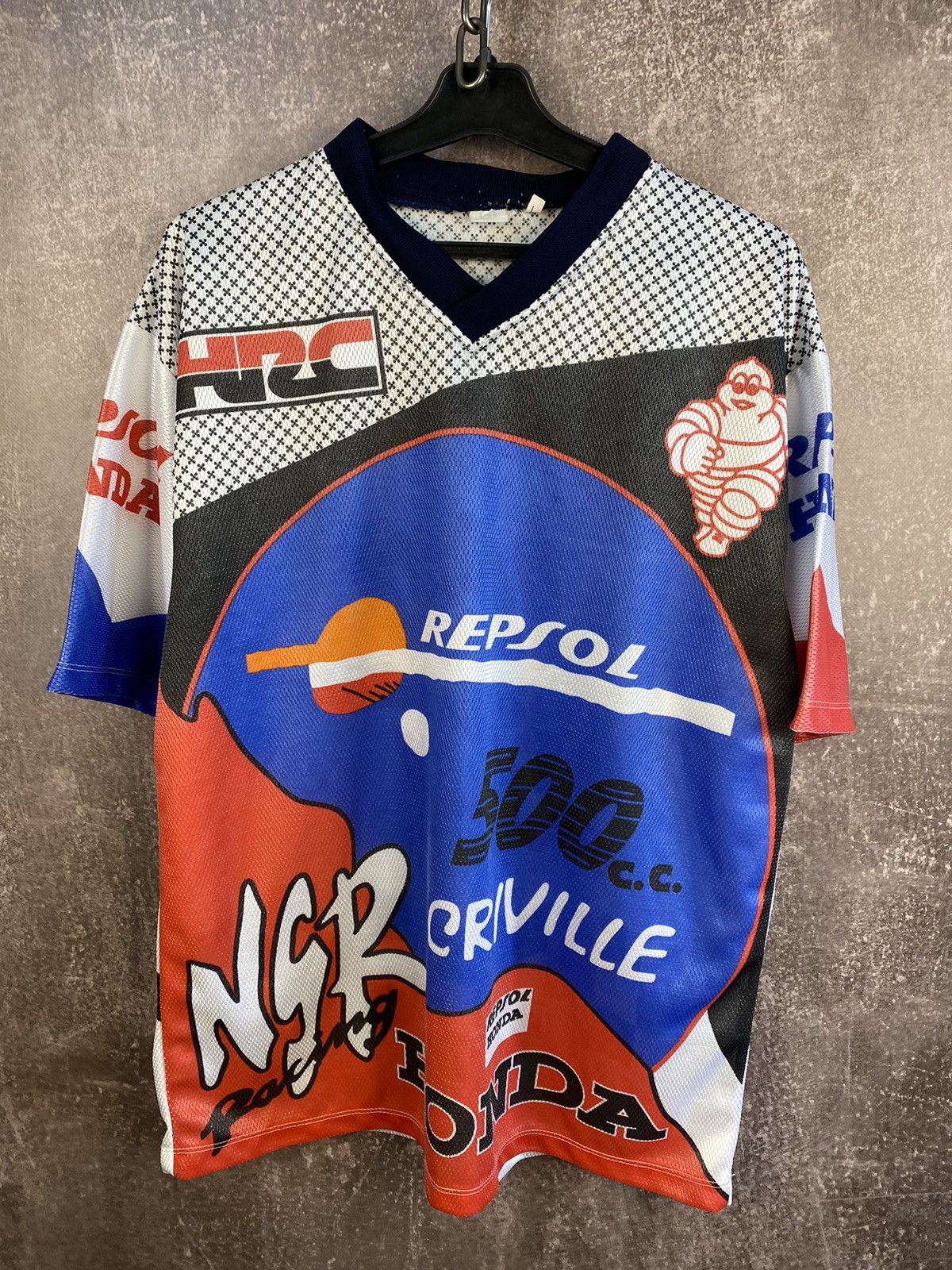 Honda Honda Repsol 500 c.c. Nsr jersey shirt Size US L / EU 52-54 / 3 - 1 Thumbnail