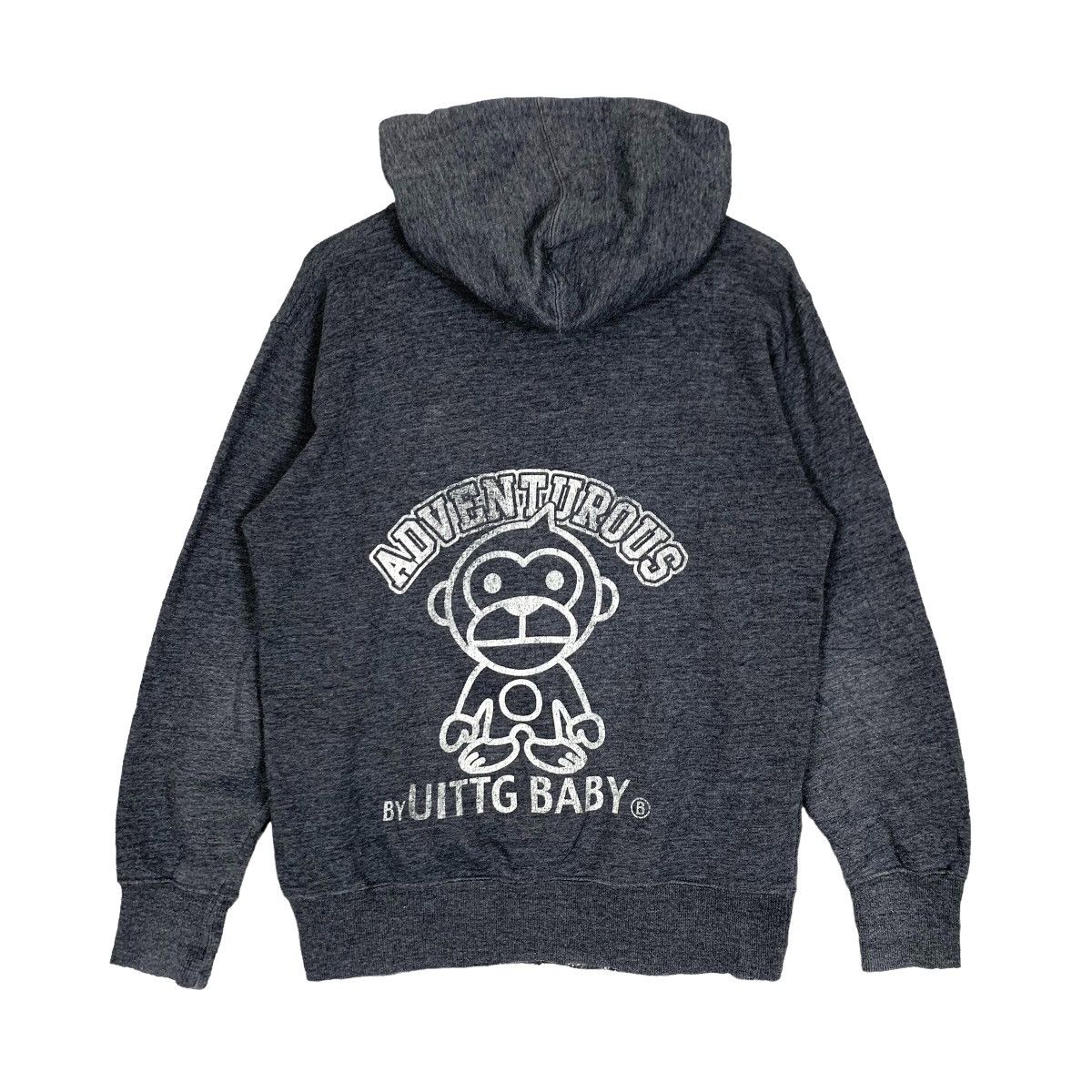 Japanese Brand Vintage UITTY Baby Brooklyn Big Logo Hoodie Size US M / EU 48-50 / 2 - 7 Thumbnail