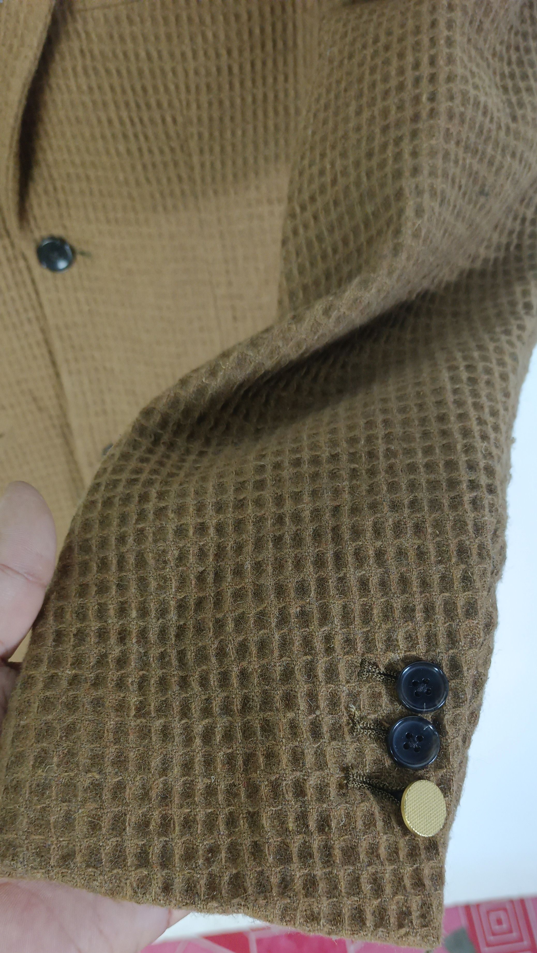 Tete Homme Tête Homme FW13 Classic European Camel Wool Coat Size US M / EU 48-50 / 2 - 11 Thumbnail