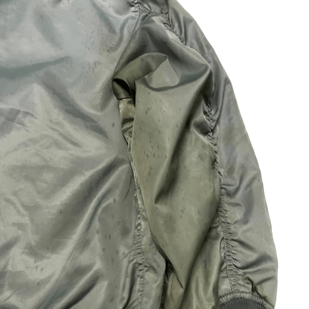 Japanese Brand Vintage Ma1 Bayleaf Military Bomber Flying Jacket Size US L / EU 52-54 / 3 - 14 Thumbnail