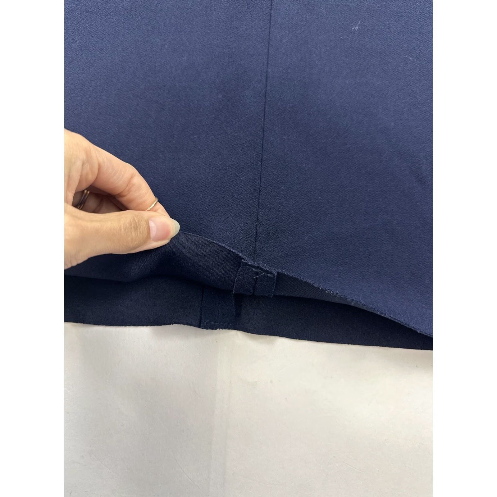 Vintage Bec & Bridge Dress Women 4 Blue Deep Plunge V Bodycon Knee Length Dress Womens Size S / US 4 / IT 40 - 4 Thumbnail
