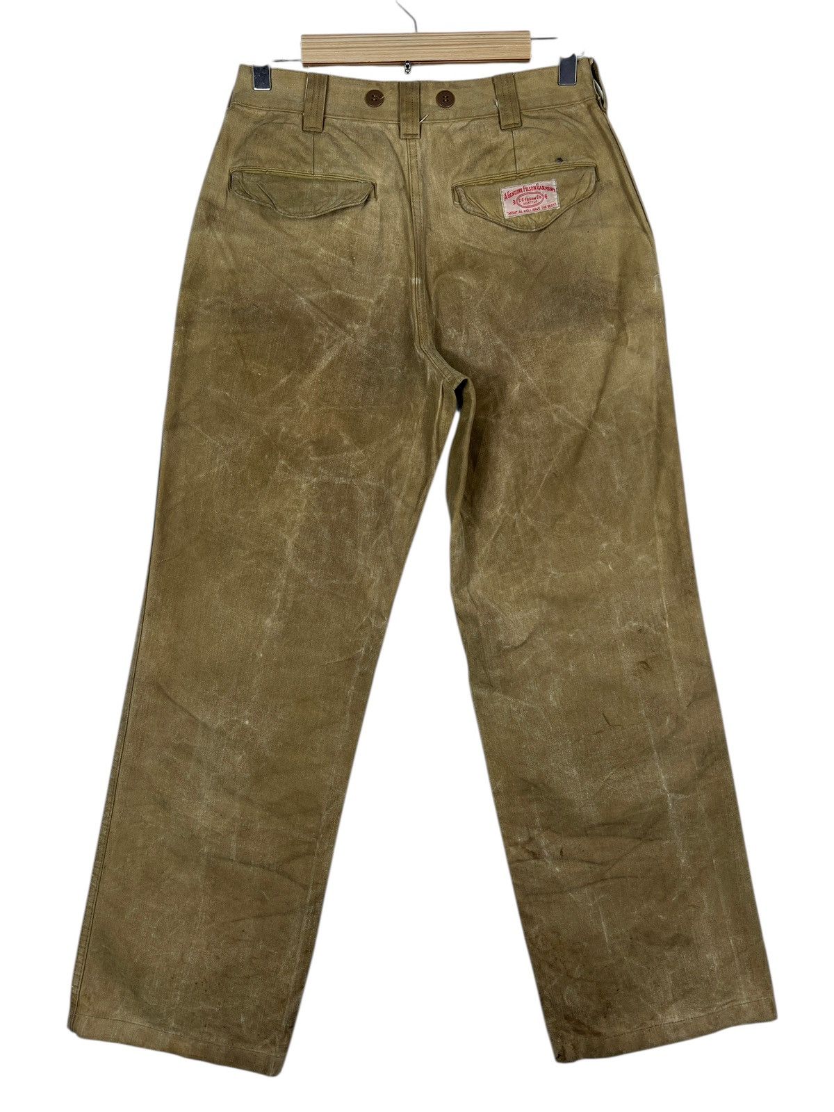 Filson 🔥 Vintage Filson Wax Trouser Pants Made In Usa - size 28 Size US 28 / EU 44 - 2 Thumbnail