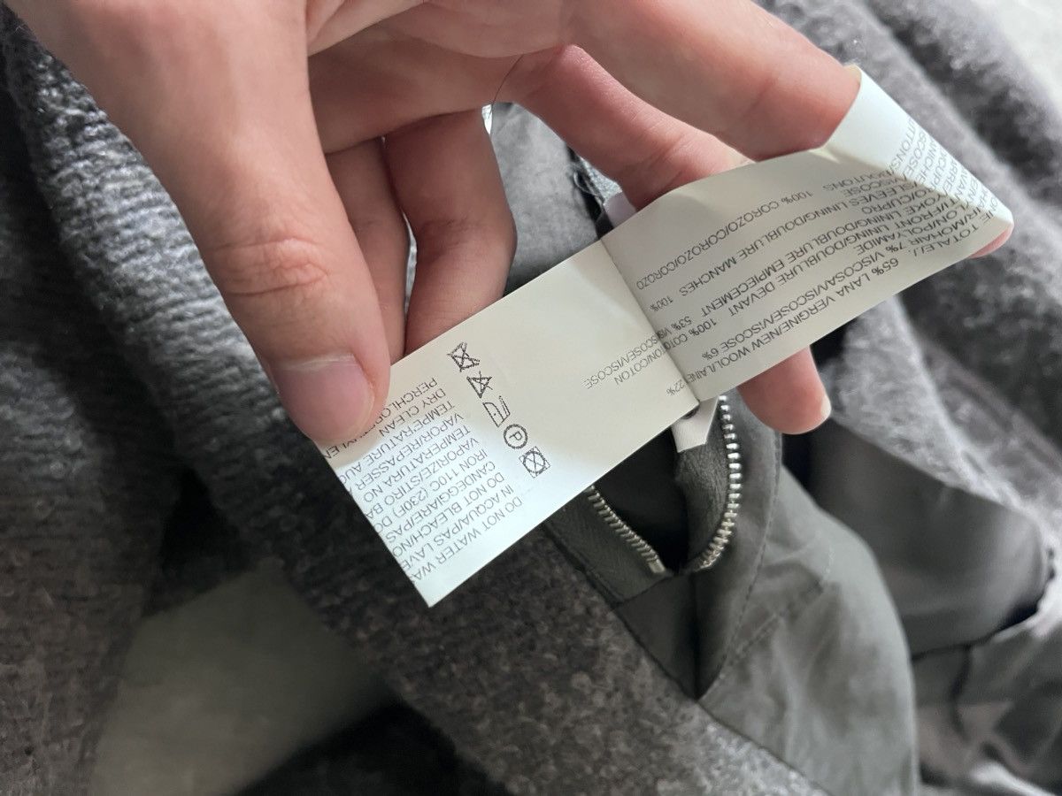 Rick Owens Rick Owens A/W 2015 grey coat wool mohair Size US M / EU 48-50 / 2 - 20 Thumbnail