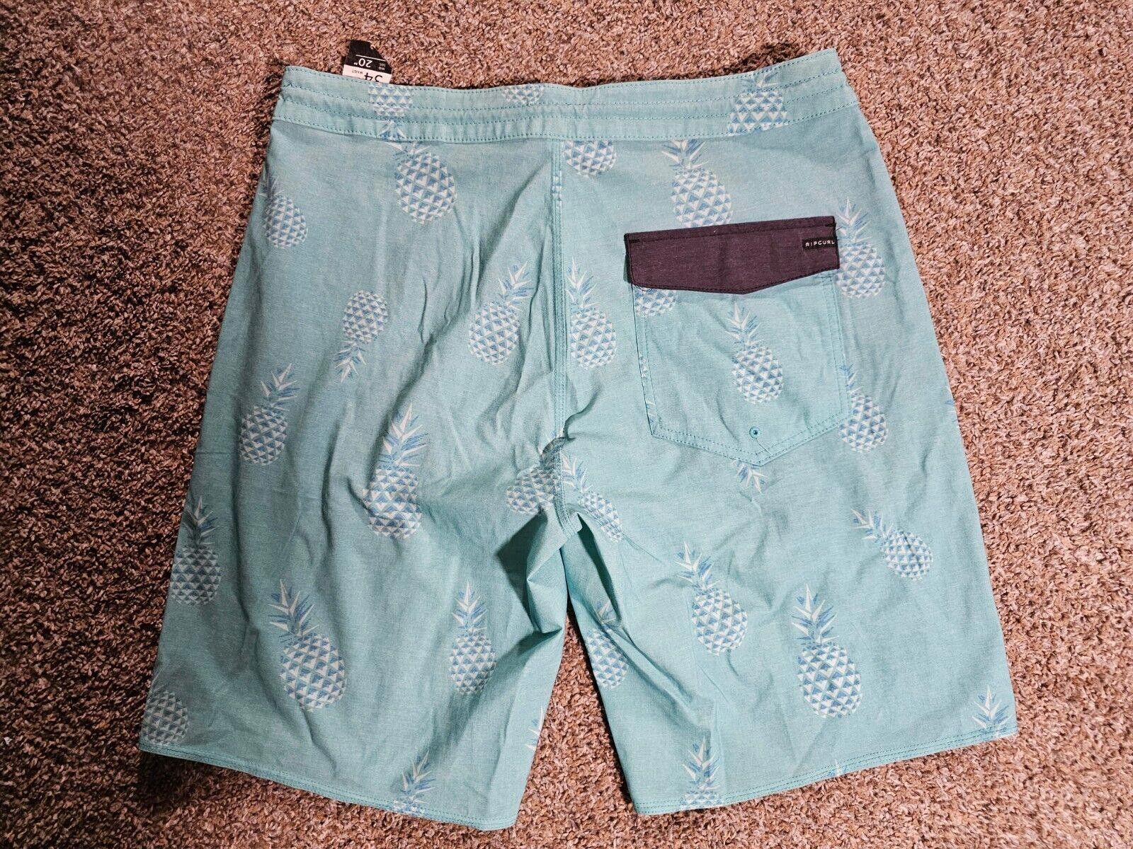 Rip Curl Rip Curl Lay Day Board Shorts 34 Blue Pineapple Swim NWT Size US 32 / EU 48 - 5 Thumbnail