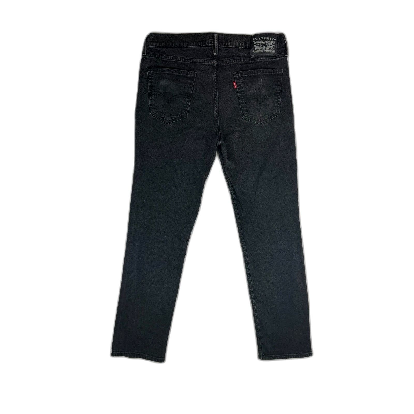 Levi's Levi's 514 Men's Jeans 34x34 Black Straight Fit Stretch Deni Size US 34 / EU 50 - 1 Thumbnail