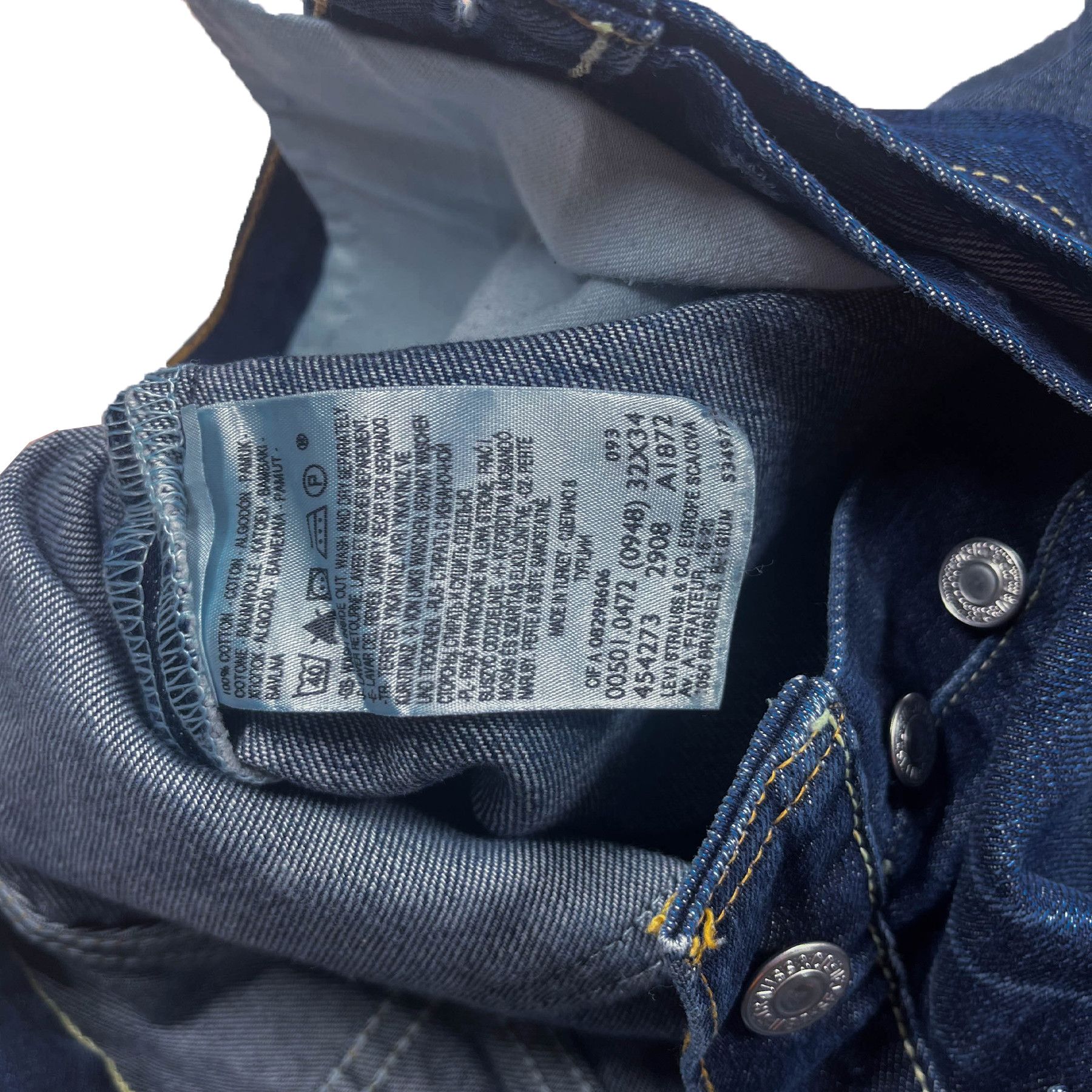 Levi's Levis 501 Jeans • W32L34 (M size) Size US 32 / EU 48 - 17 Thumbnail