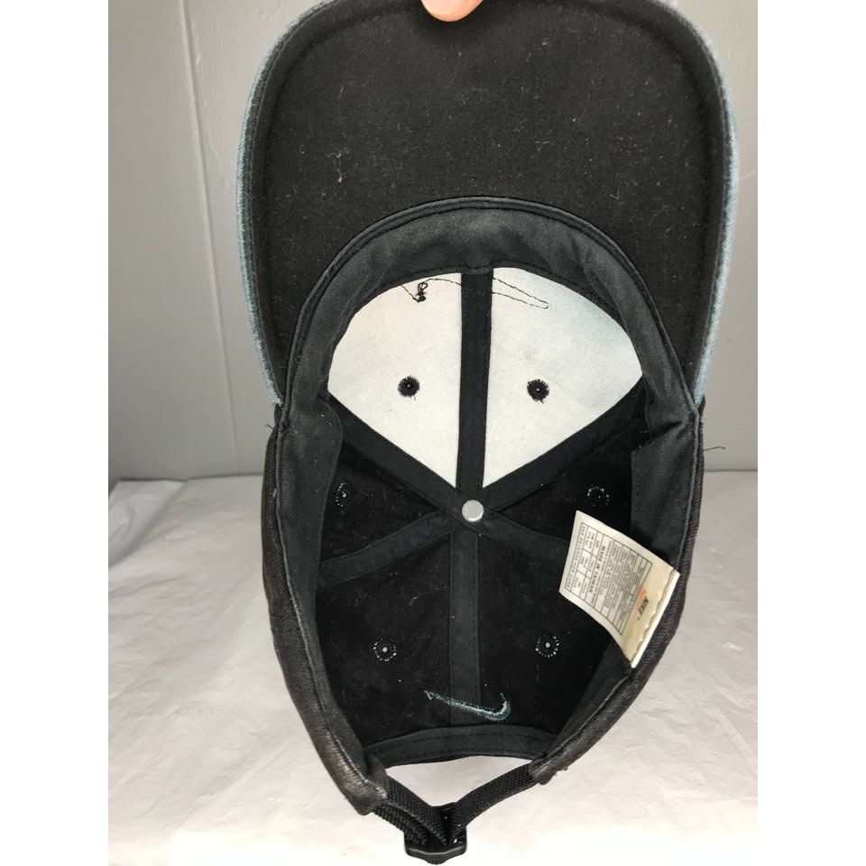 Nike Vintage 90's Nike Center Swoosh Canvas strapback hat cap Size ONE SIZE - 6 Thumbnail