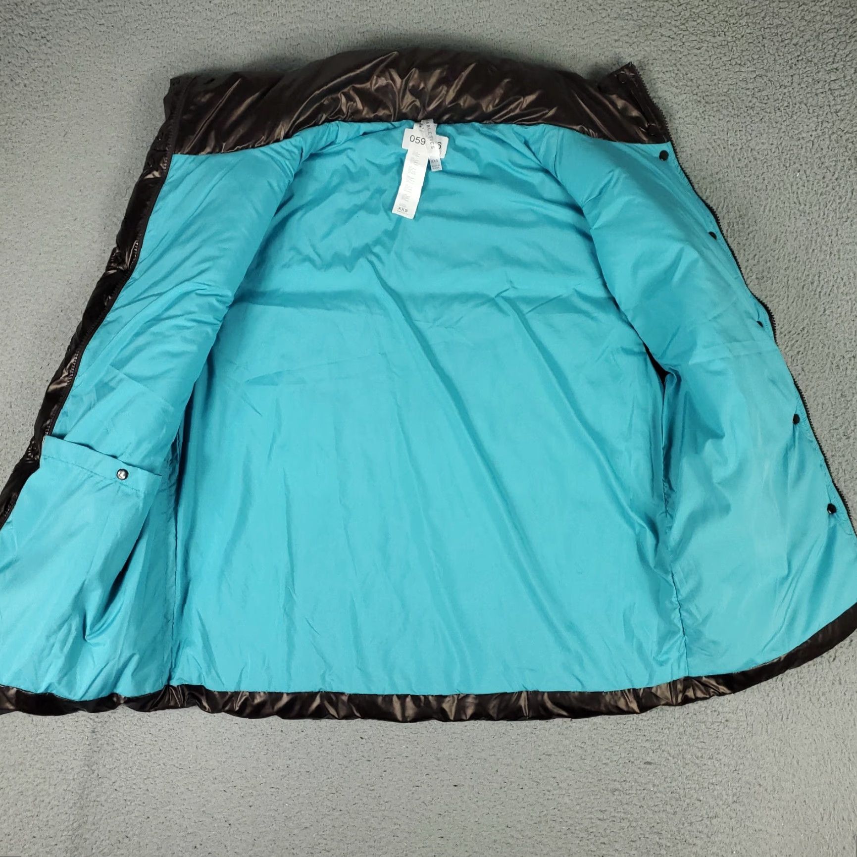 Fabletics Fabletics Vest Womens Size XXS Brown Oversized Puffer Full Zip Up Size XXS / US 00 / IT 34 - 4 Thumbnail