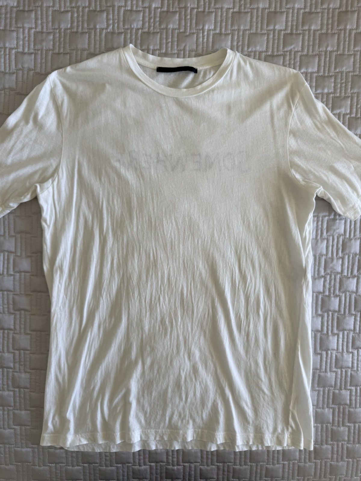 Haider Ackermann Haider Ackermann Somewhere White T-shirt Size US L / EU 52-54 / 3 - 2 Thumbnail