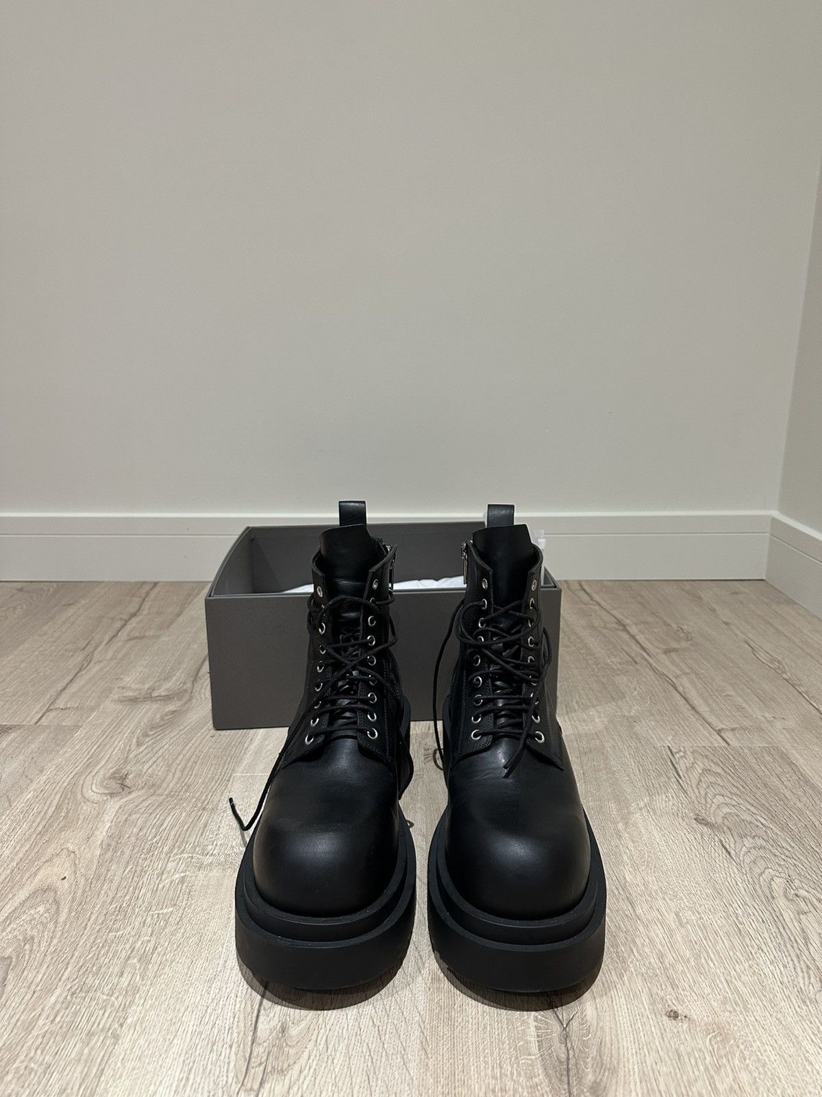Rick Owens Army Bogun Boots Rick Owens Men's' Low Army Bogun Boots