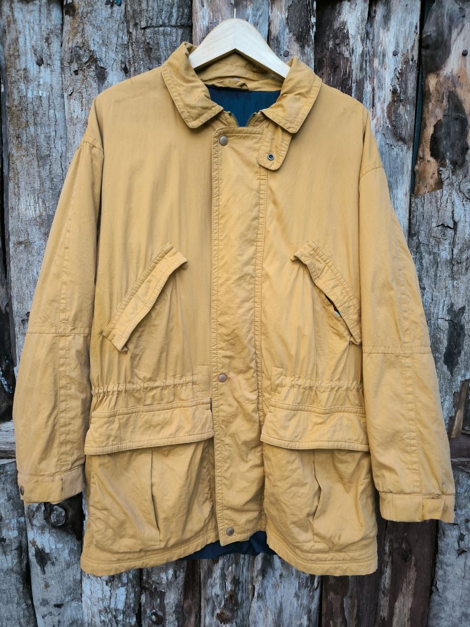 Vintage Ermenegildo Zegna Khaki Puffer Coat Outdoor