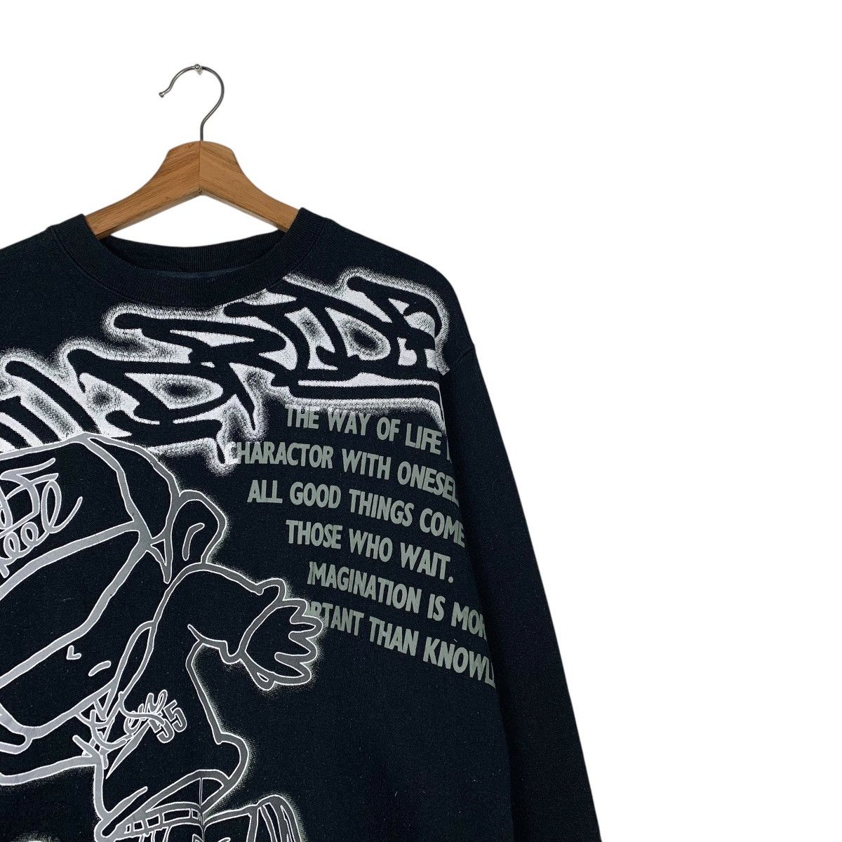 Japanese Brand Japanese Brand Space Opera Skateboard Poem Sweatshirt Size US L / EU 52-54 / 3 - 5 Thumbnail