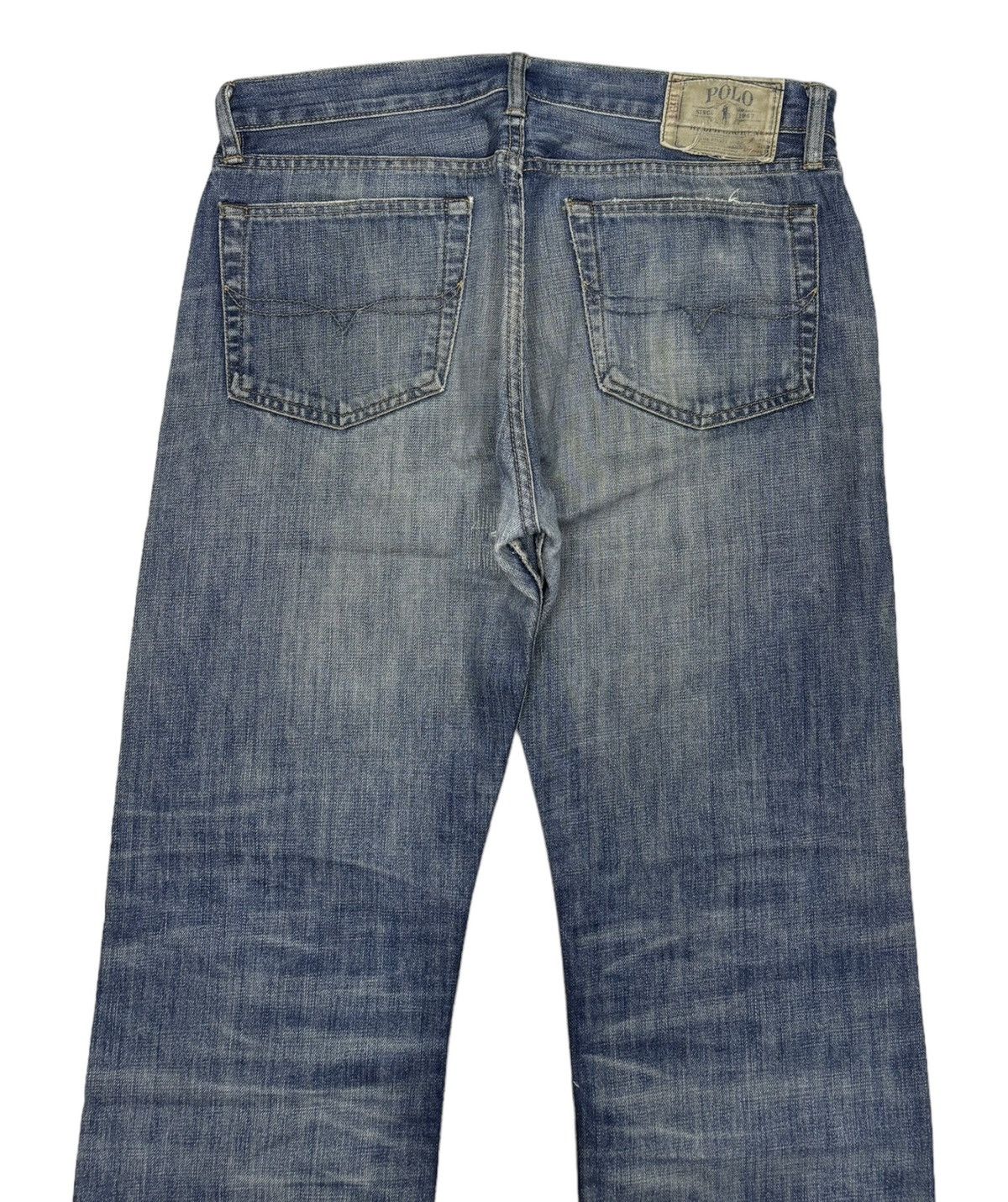 Polo Ralph Lauren POLO RALPH LAUREN BAGGY DISTRESSED DENIM JEANS Size US 34 / EU 50 - 6 Thumbnail