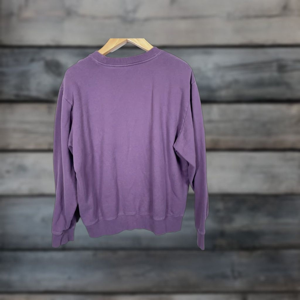 Teddy Fresh VINTAGE Teddy Fresh Sweatshirt Men XL Purple Crewneck Bear Embroidery Boxy Fit Size US XL / EU 56 / 4 - 1 Thumbnail